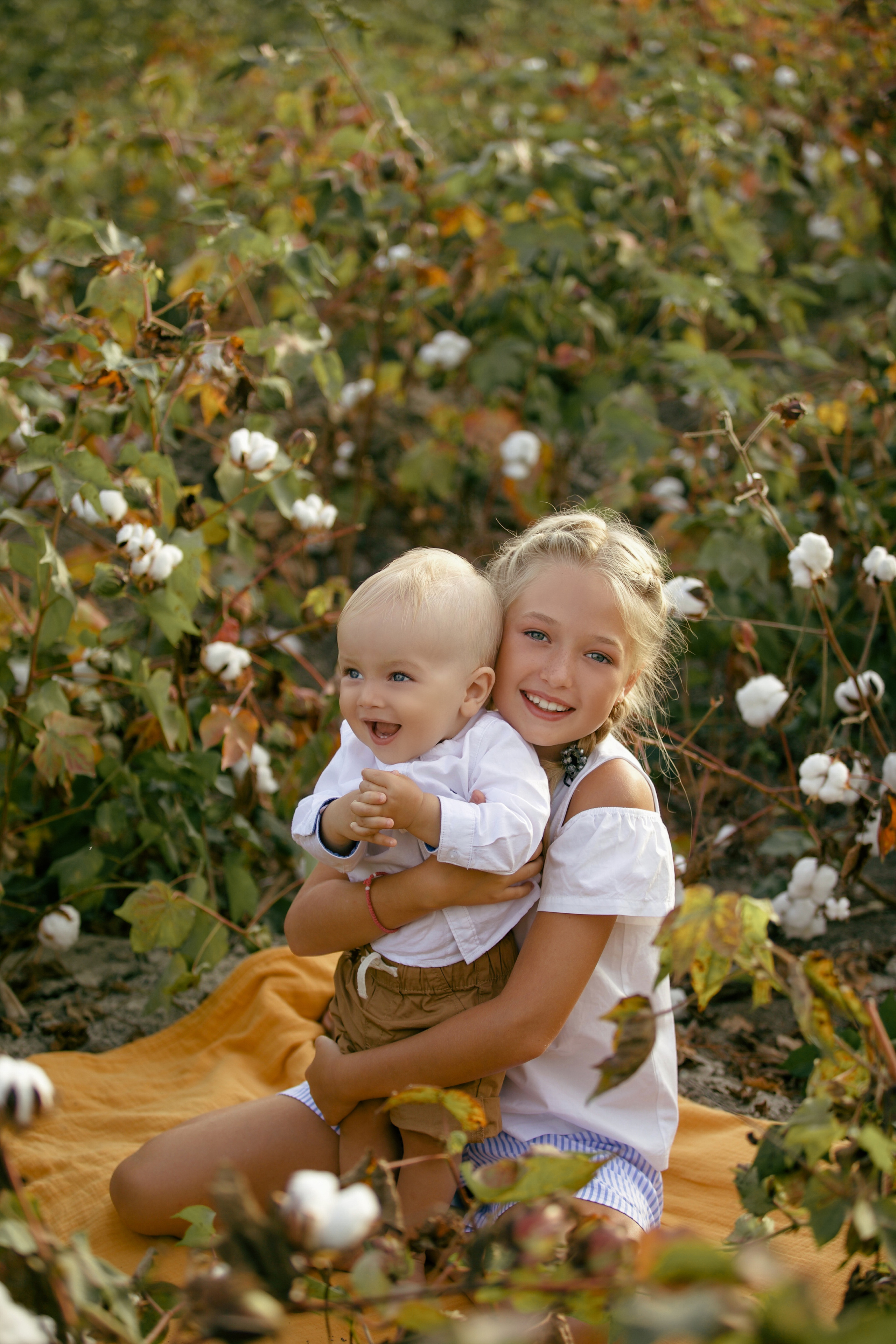 Фотосессия на хлопковом поле (сентябрь–октябрь). Фотограф в Турции | Алания, Сиде, Белек, Анталия, Кемер)