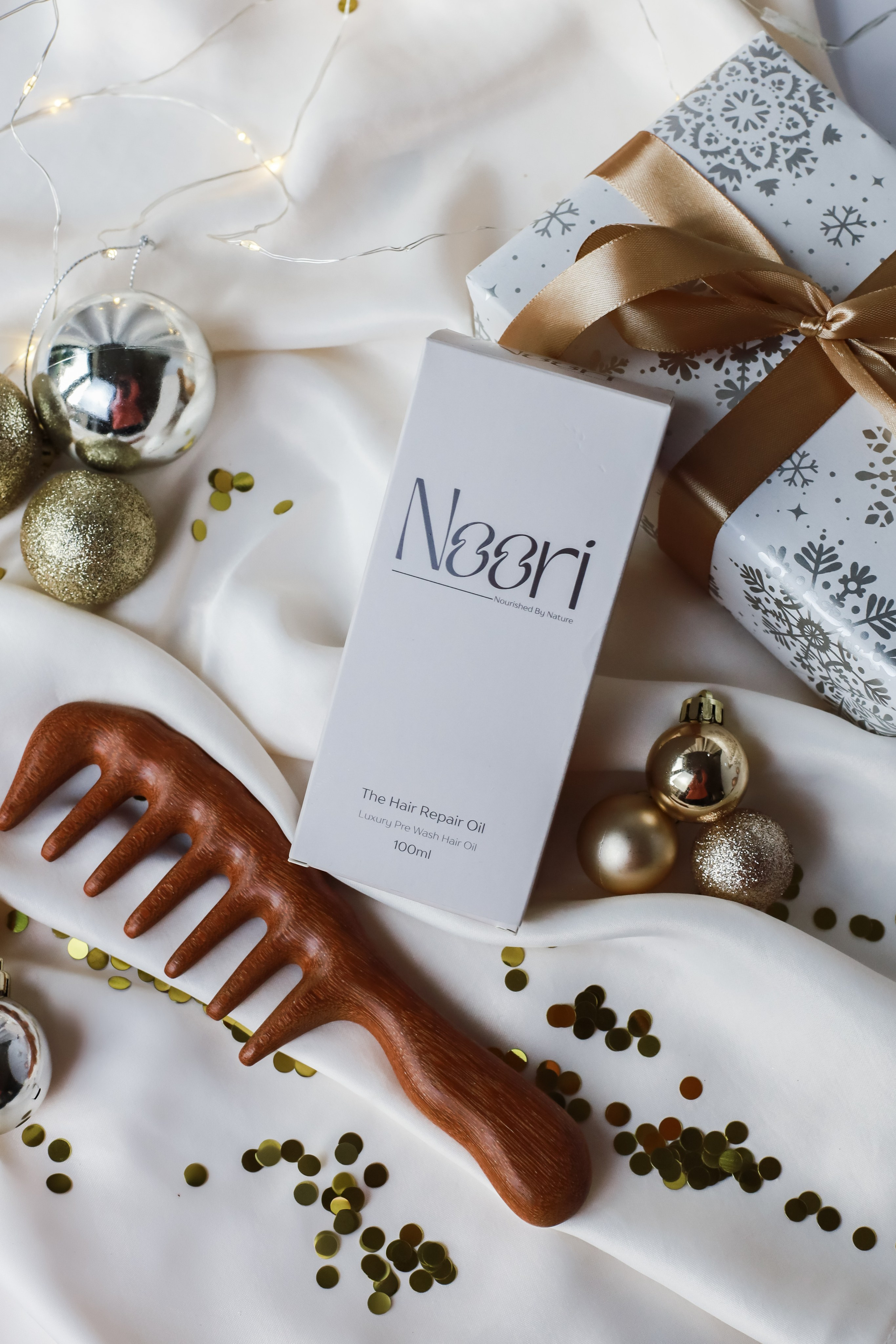 Festive Christmas product photography