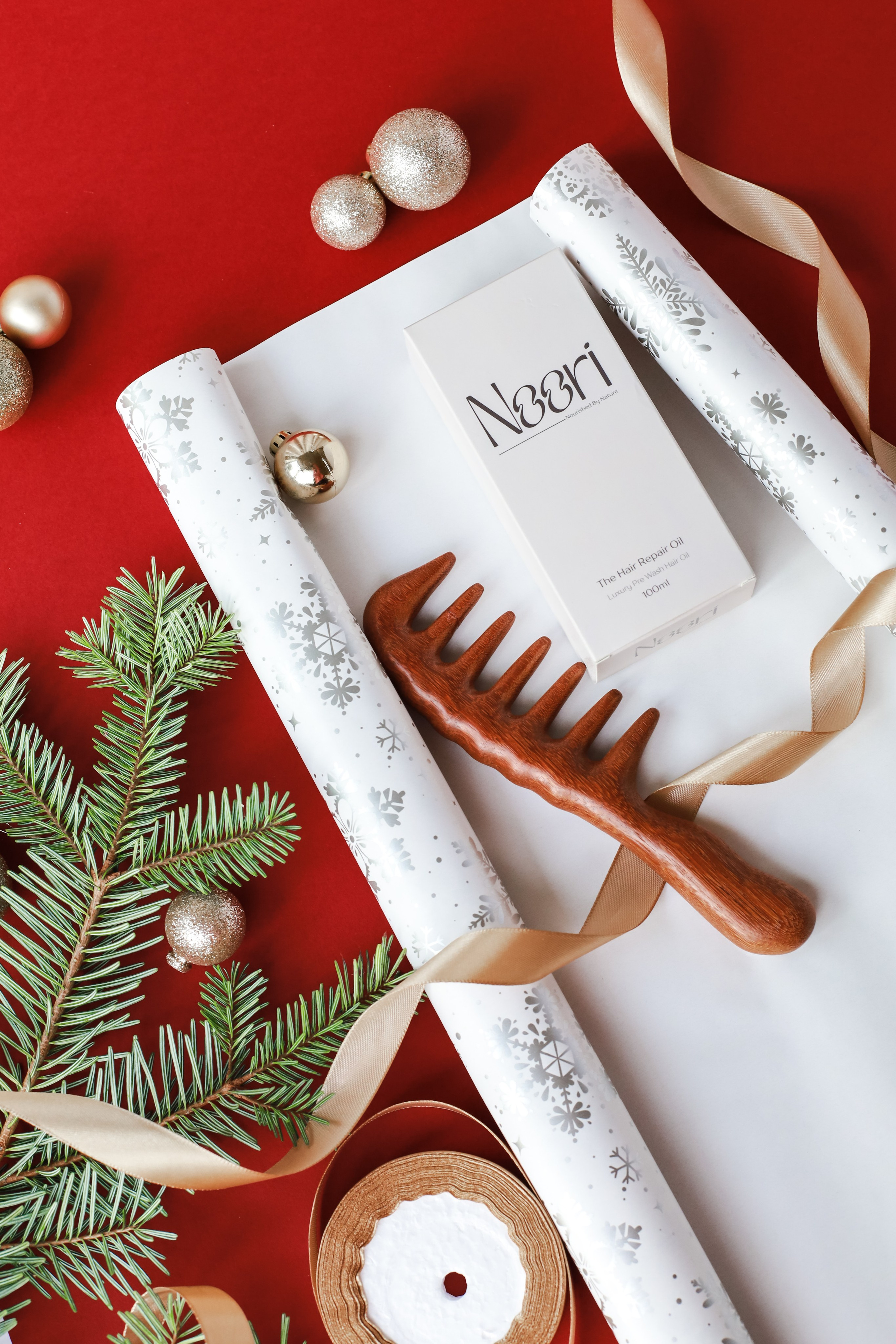 Christmas jewellery photoshoot