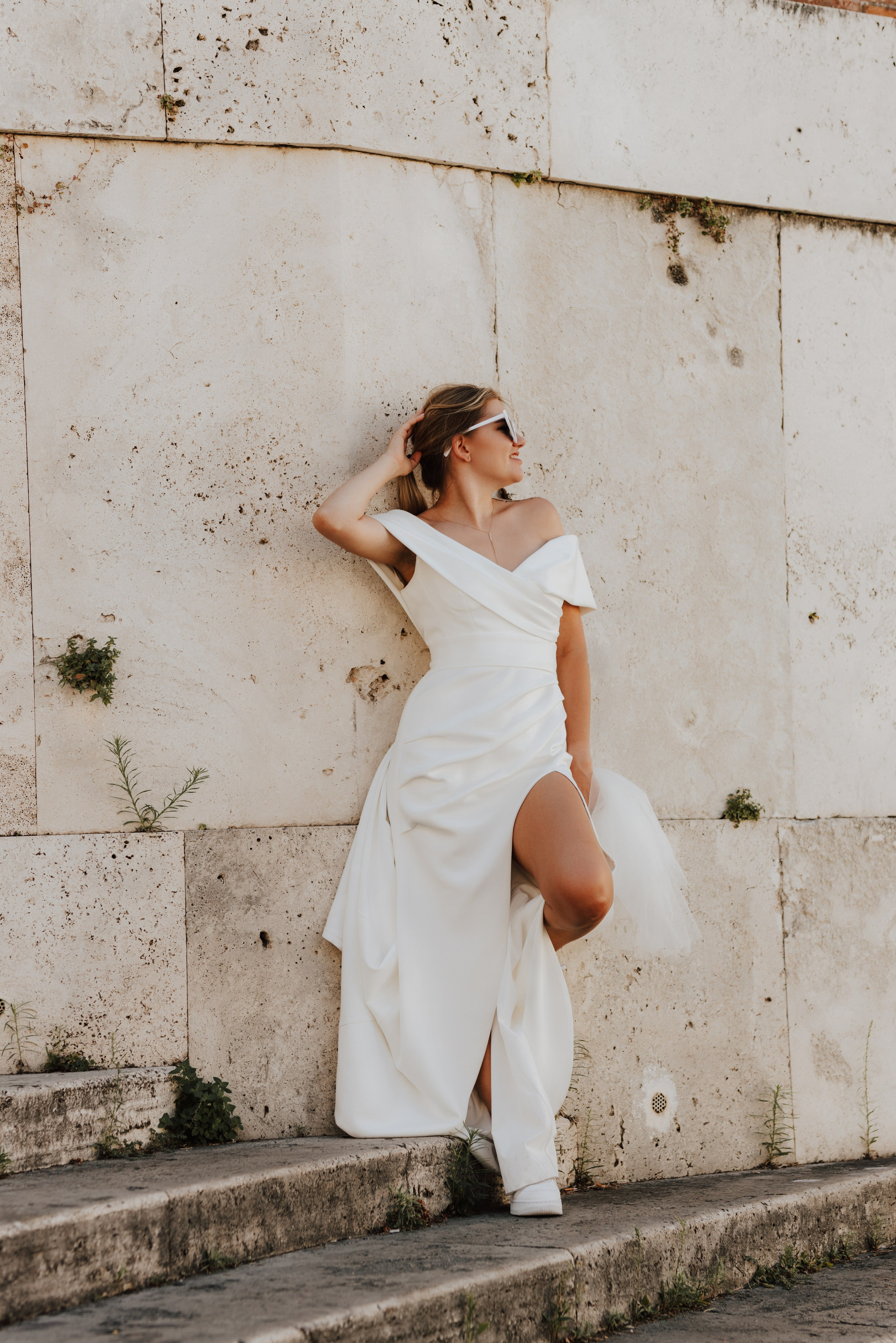 Rzym – pełen historii, ciepła i włoskiego temperamentu – stał się tłem dla wyjątkowej historii Klaudii i Michała 🤎. Fotograf Siedlce