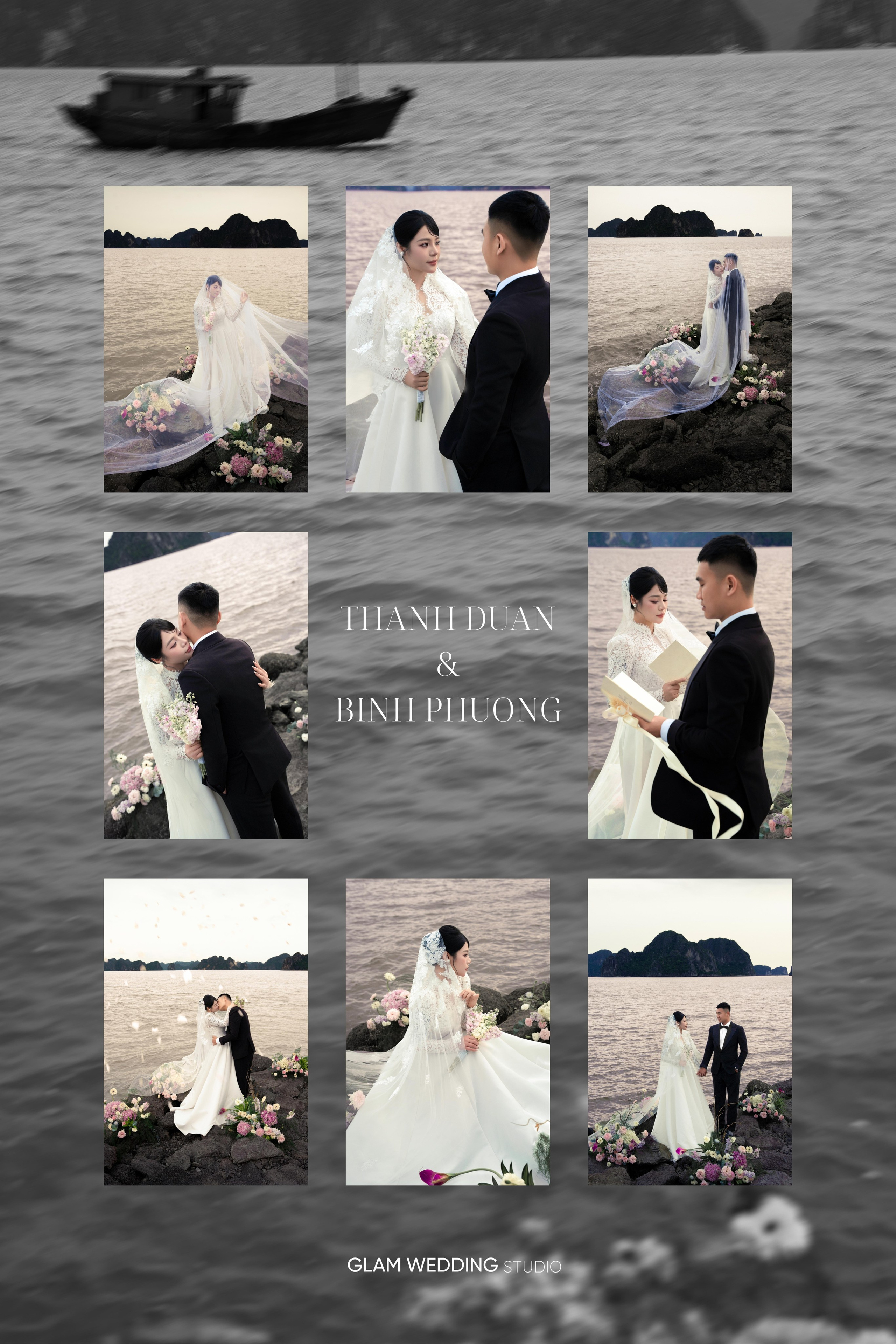 Prewedding Binh Phuong & Thanh Duan. Glam Wedding Studio