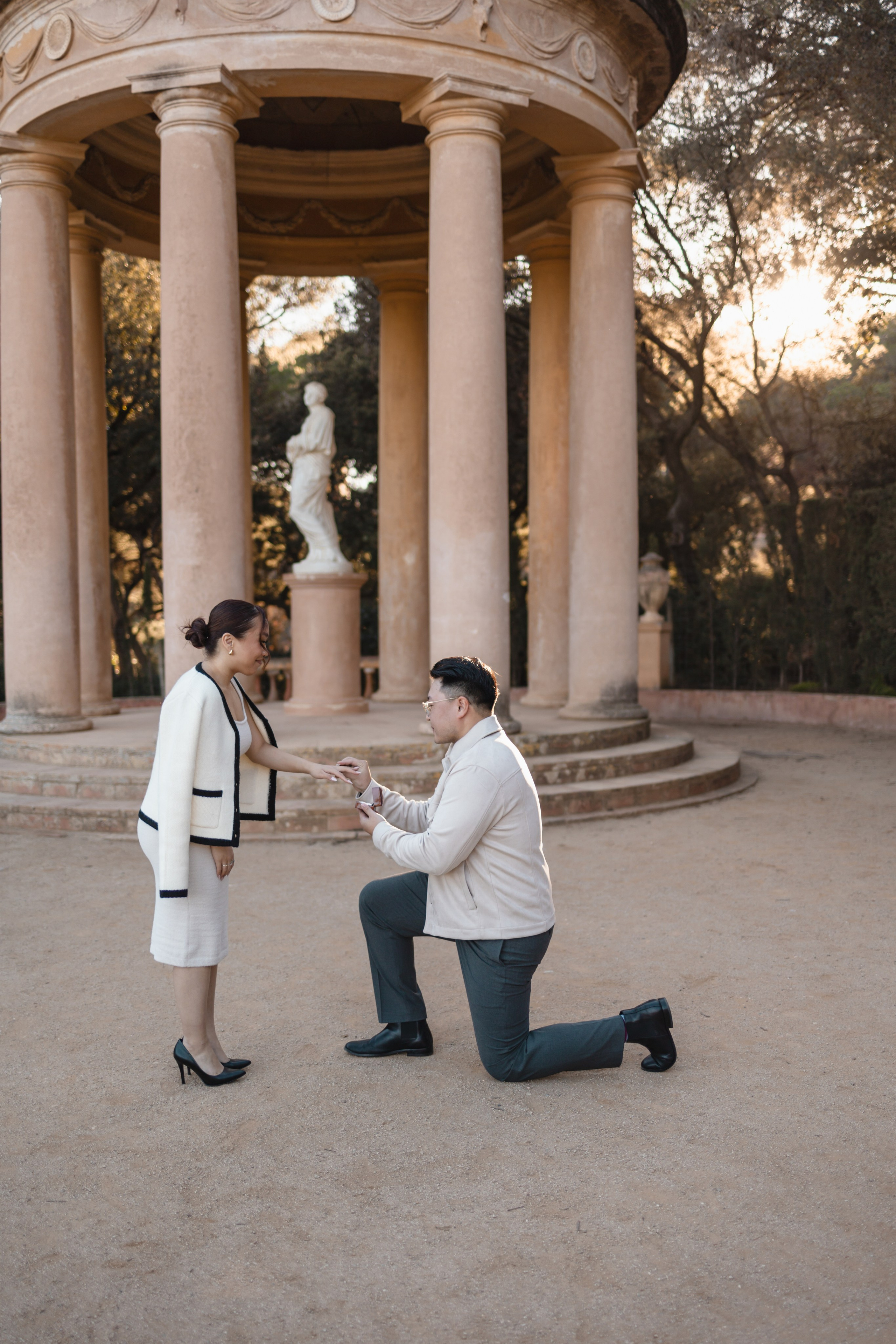 Best locations for proposal Photo shoot in Barcelona. Photographer Videographer Spain Barcelona Tarragona