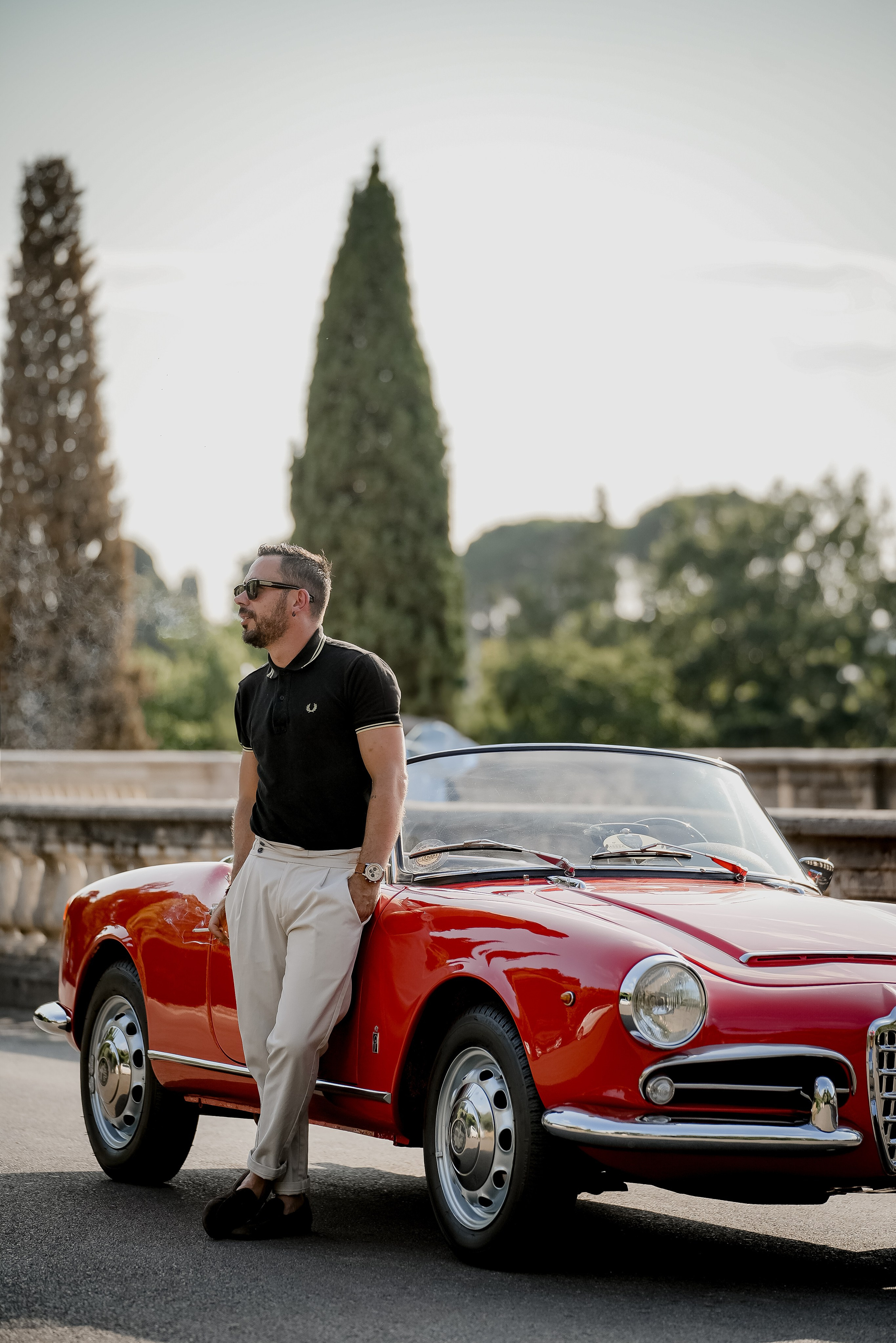 Photoshoot with Fiat 500 & Retro Cars. Wedding Photographer in Italy