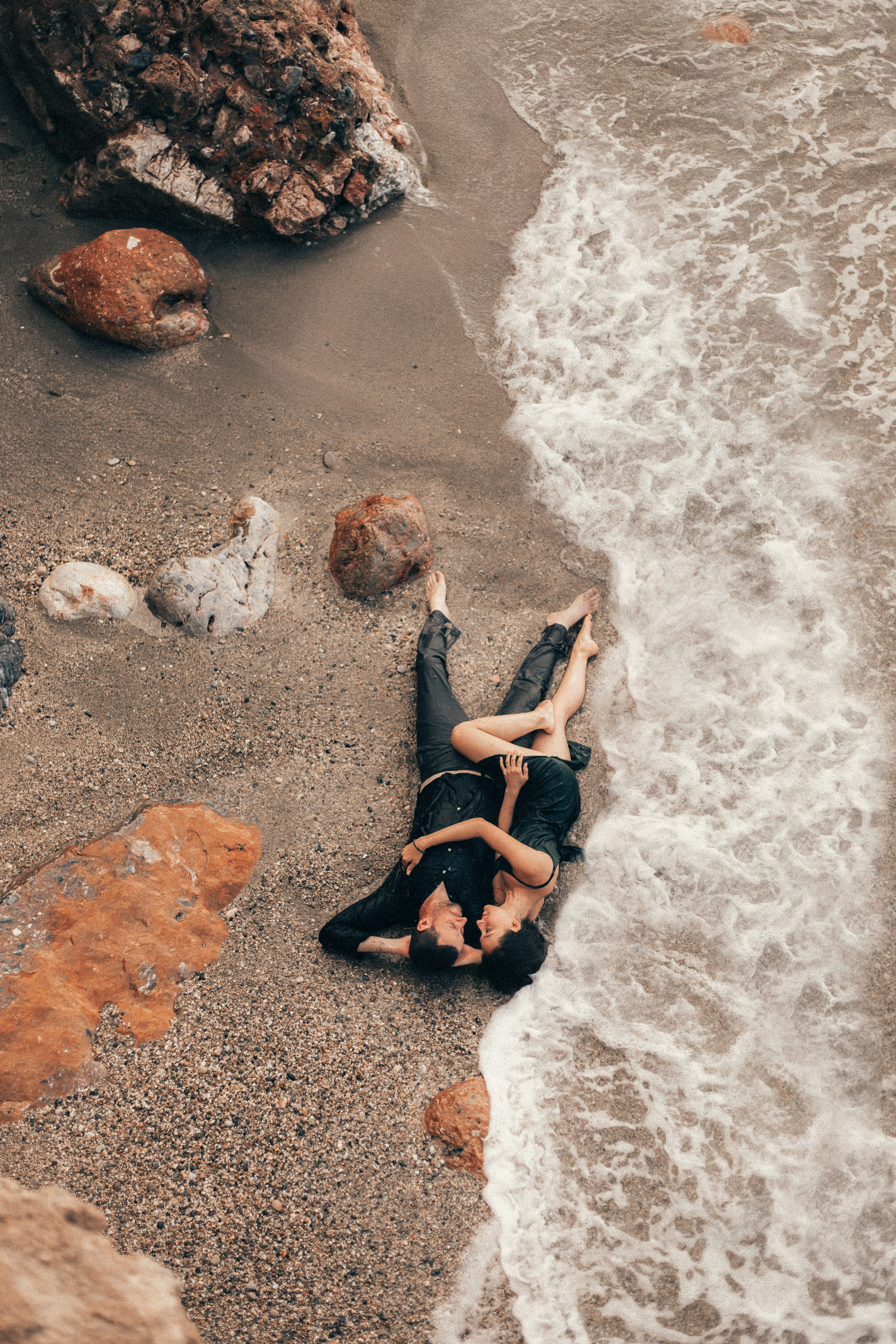 сімейна фотосесія на узбережжі моря