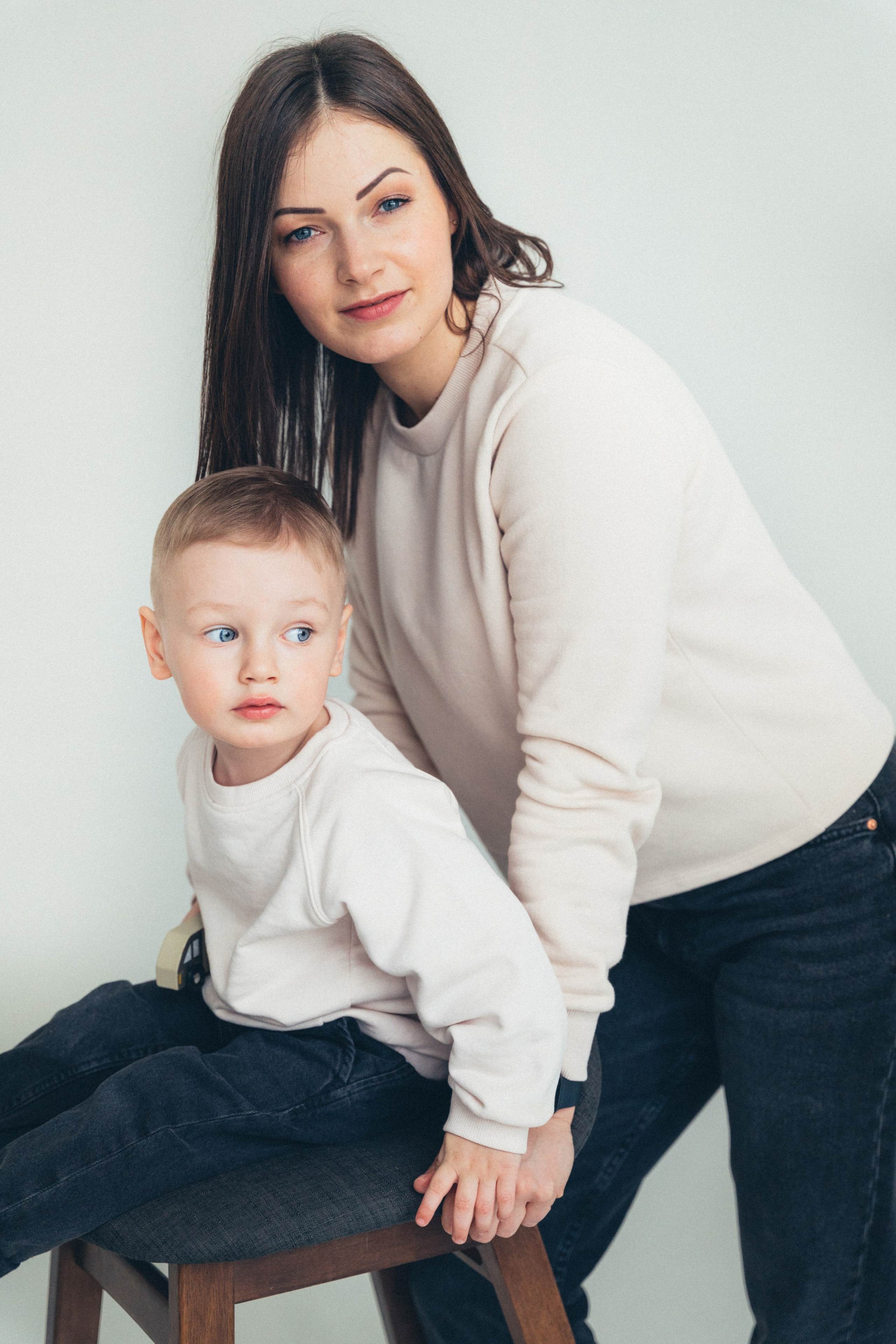 Ģimenes fotosesija. Sieviešu fotogrāfe Nadja Kraukle