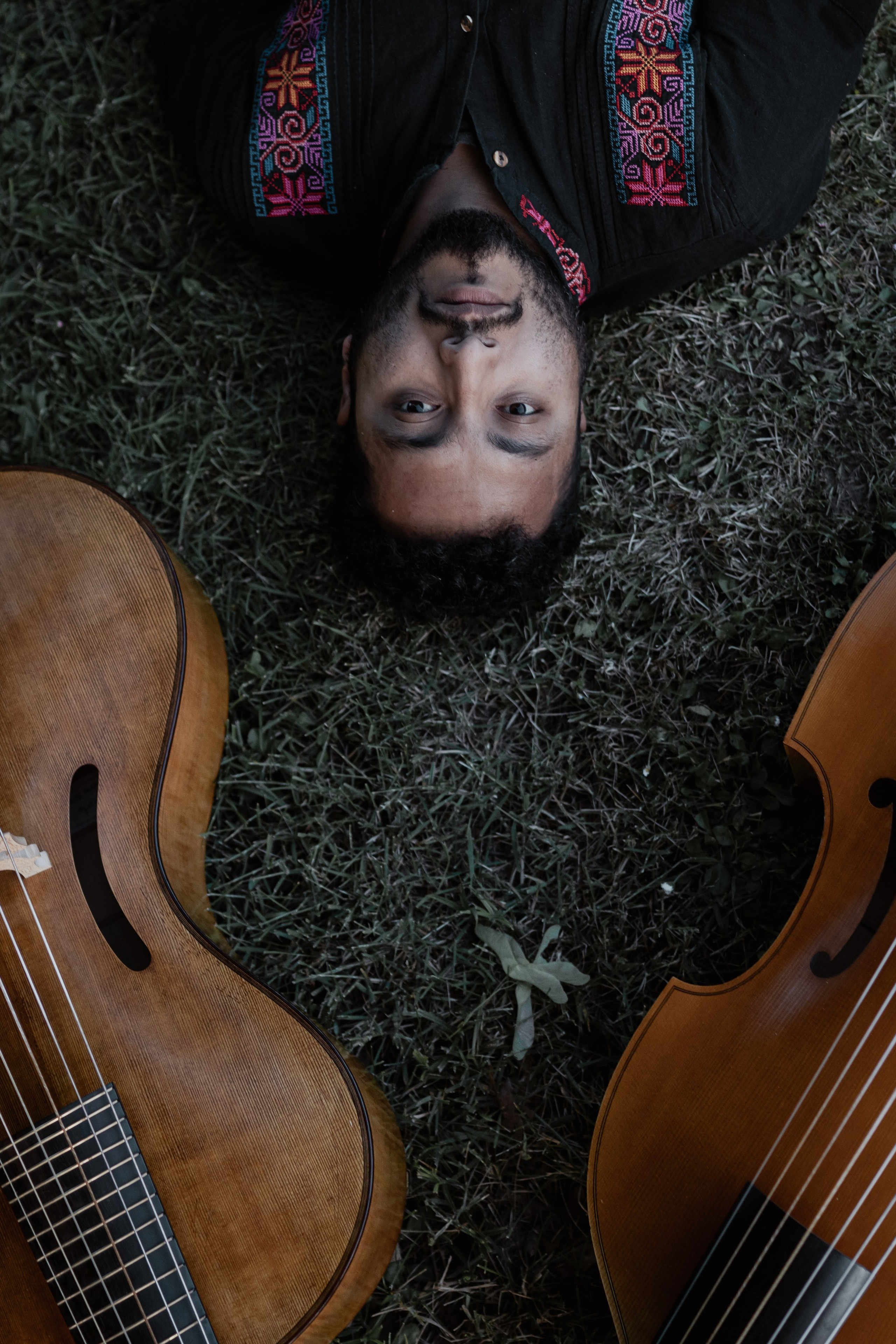 Portrait créatif d’un musicien à Genève.
