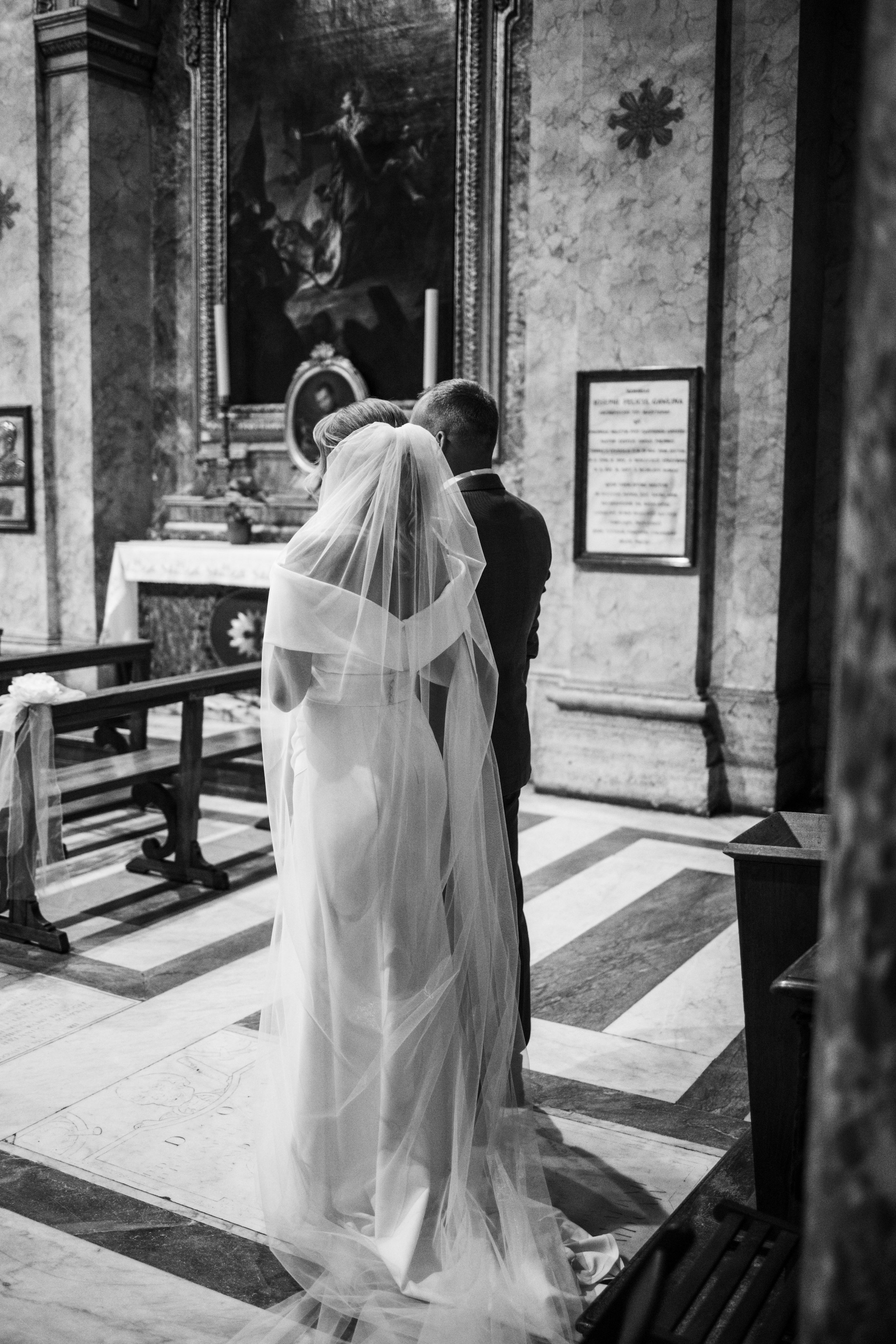 Klaudia i Michał i ich piękny rzymski ślub ❤️. Fotograf Siedlce