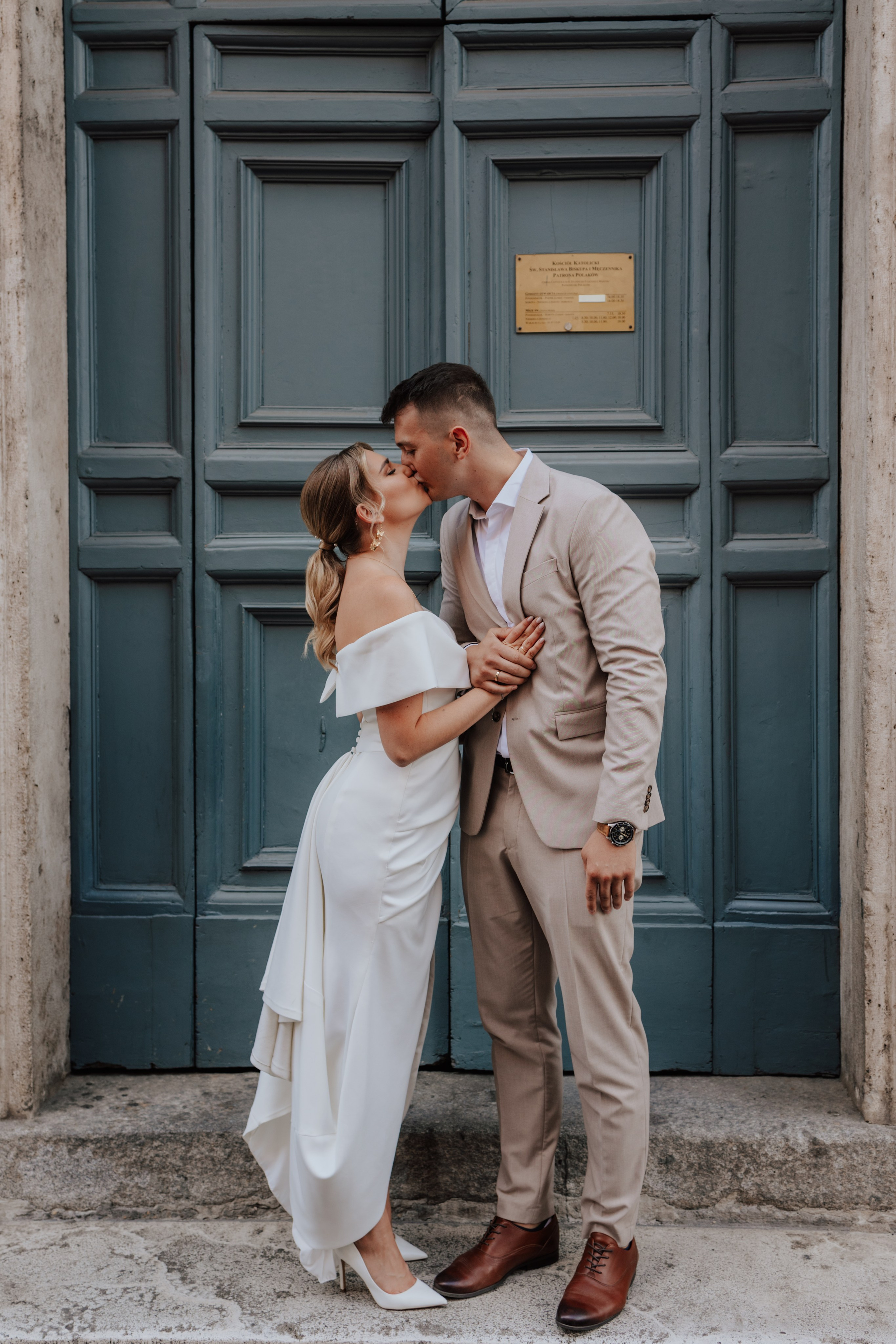 Klaudia i Michał i ich piękny rzymski ślub ❤️. Fotograf Siedlce