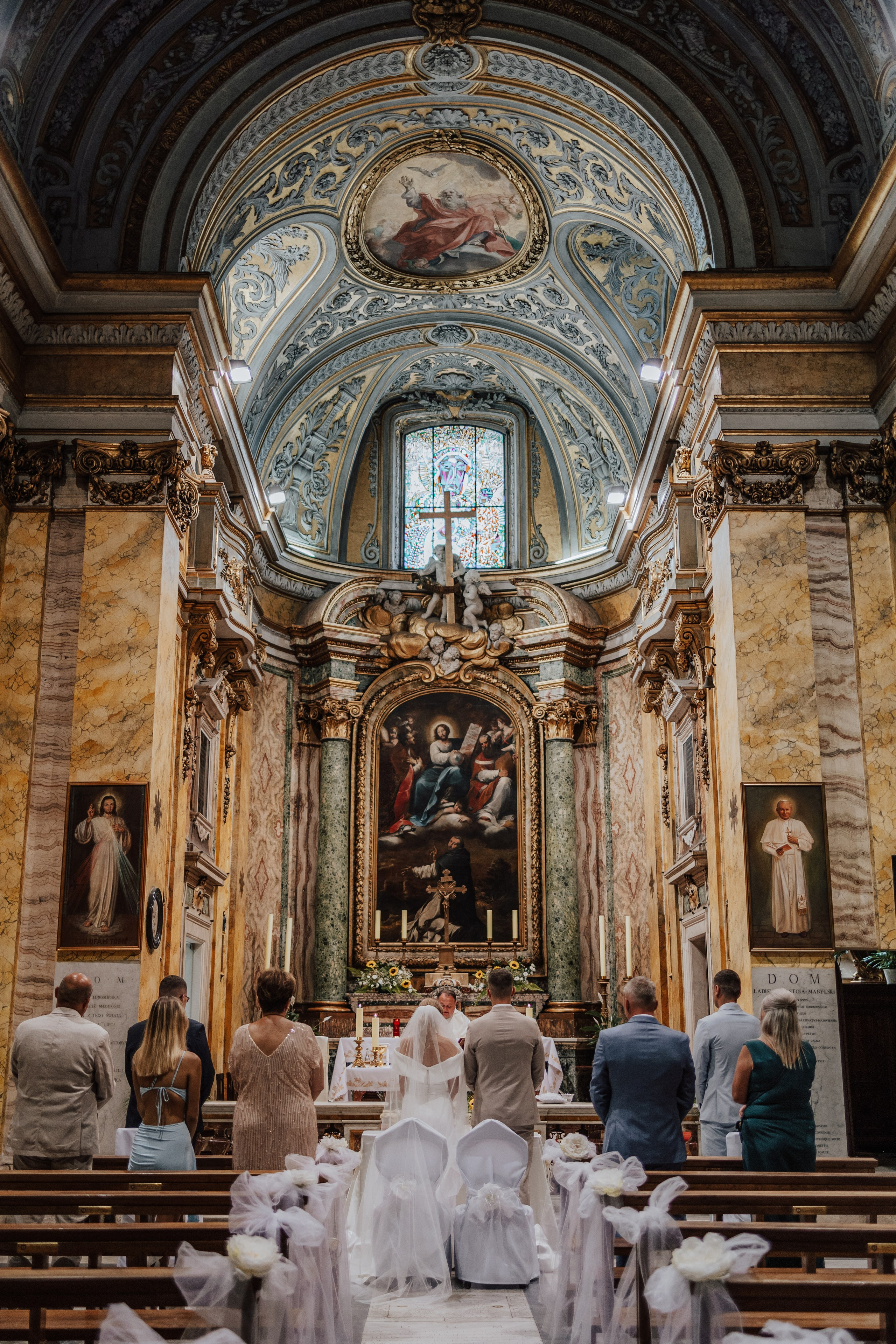 Klaudia i Michał i ich piękny rzymski ślub ❤️. Fotograf Siedlce
