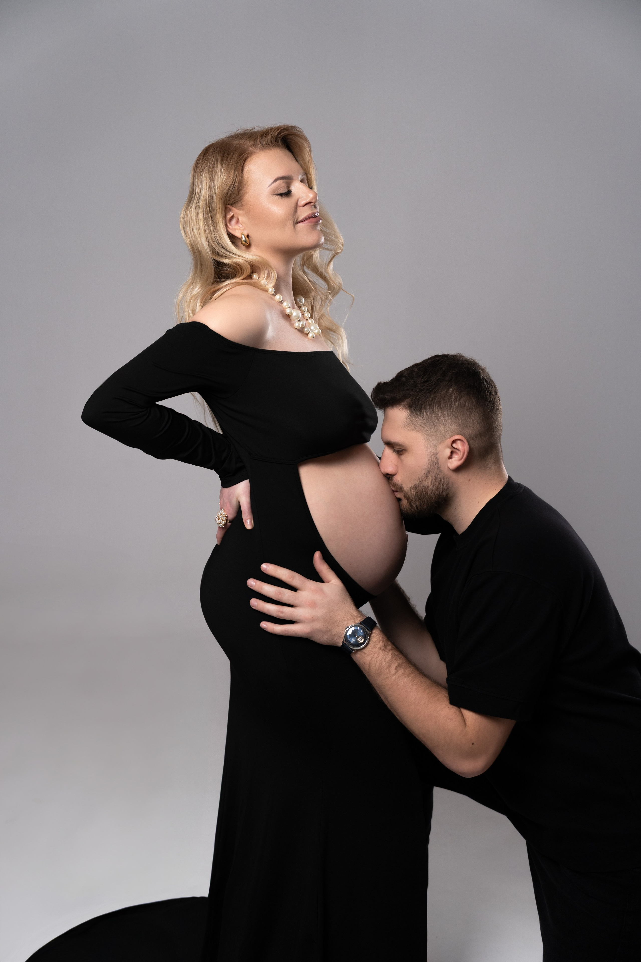 sesja zdjęciowa ciążowa studio