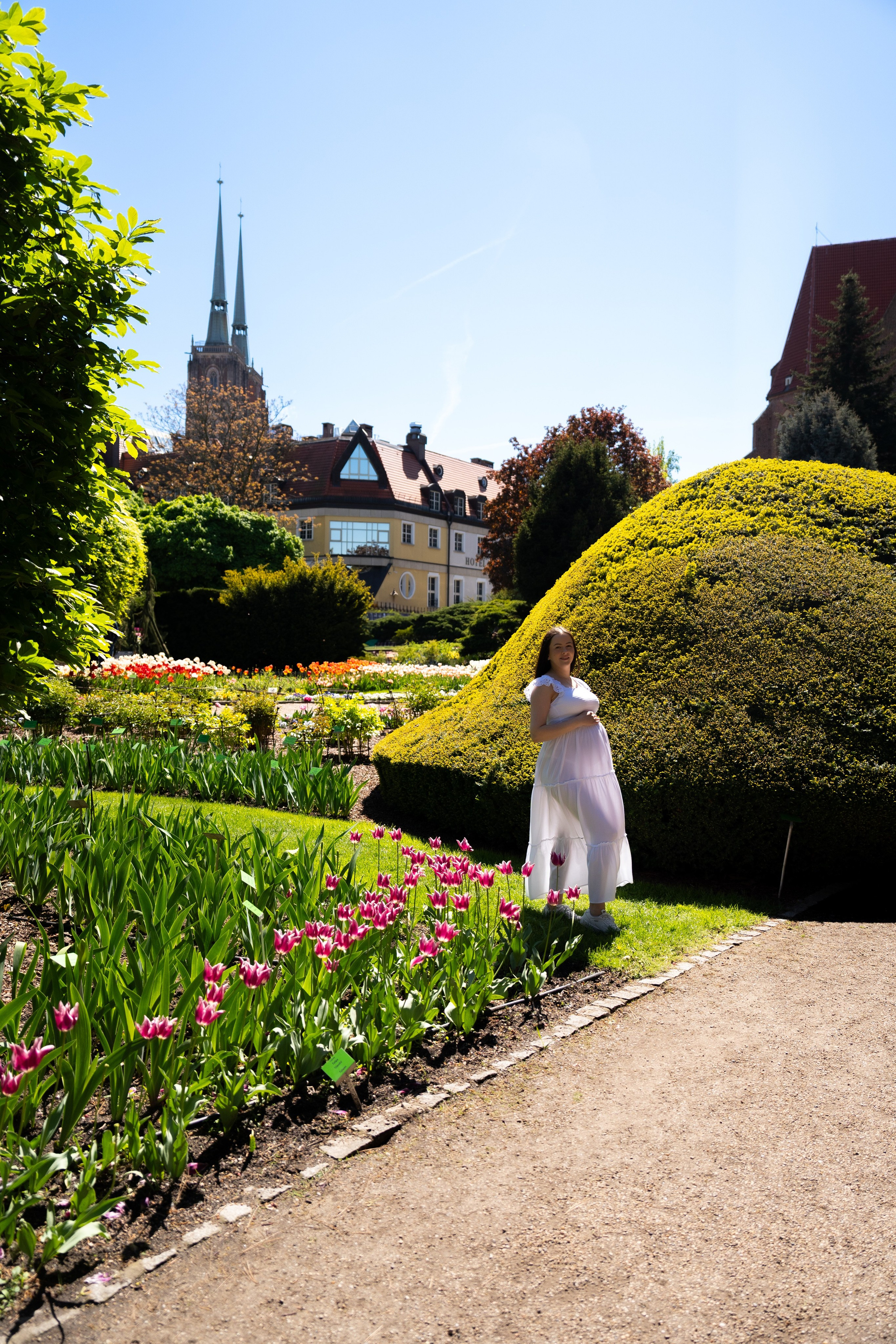sesja brzuszkowa outdoor Wrocław