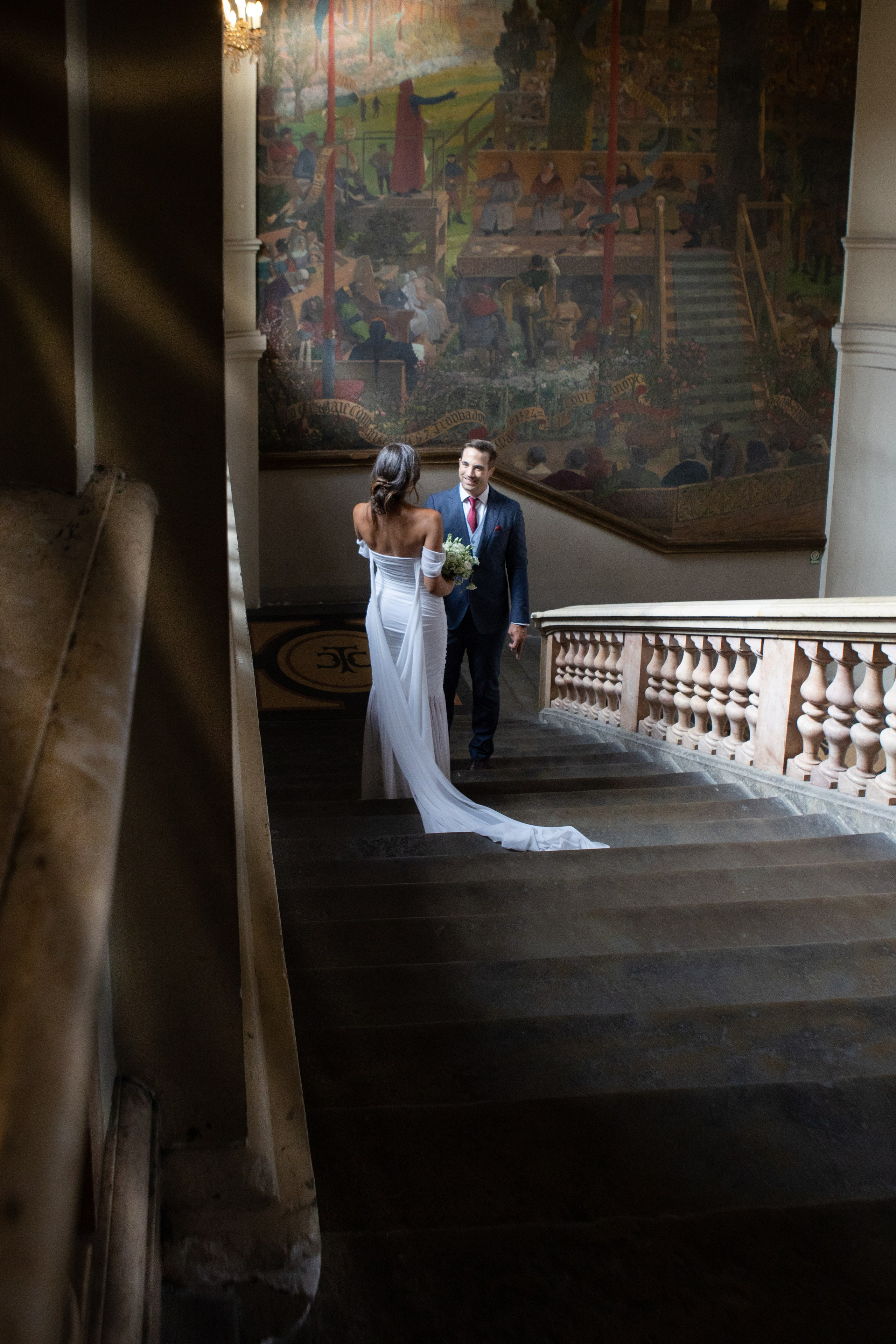 Wedding at the Capitole in Toulouse, France. Eugénie Smirnova — Photographe à Toulouse et dans le Sud-Ouest