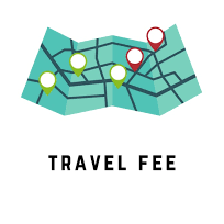 Travel fee. Color Boom
