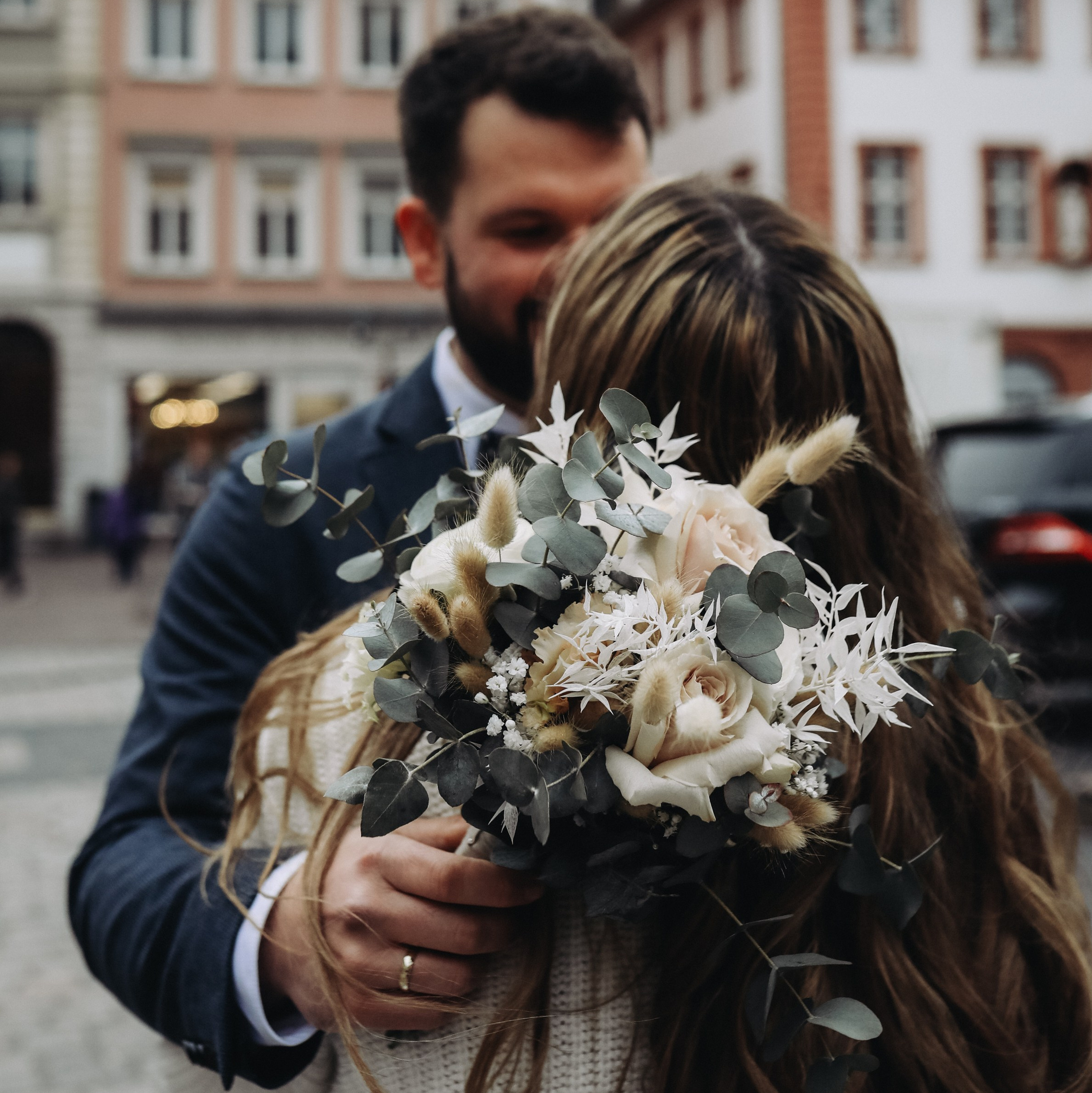 Romantisches Paarshooting in der Heidelberger Altstadt – Hochzeitsfotografin Heidelberg