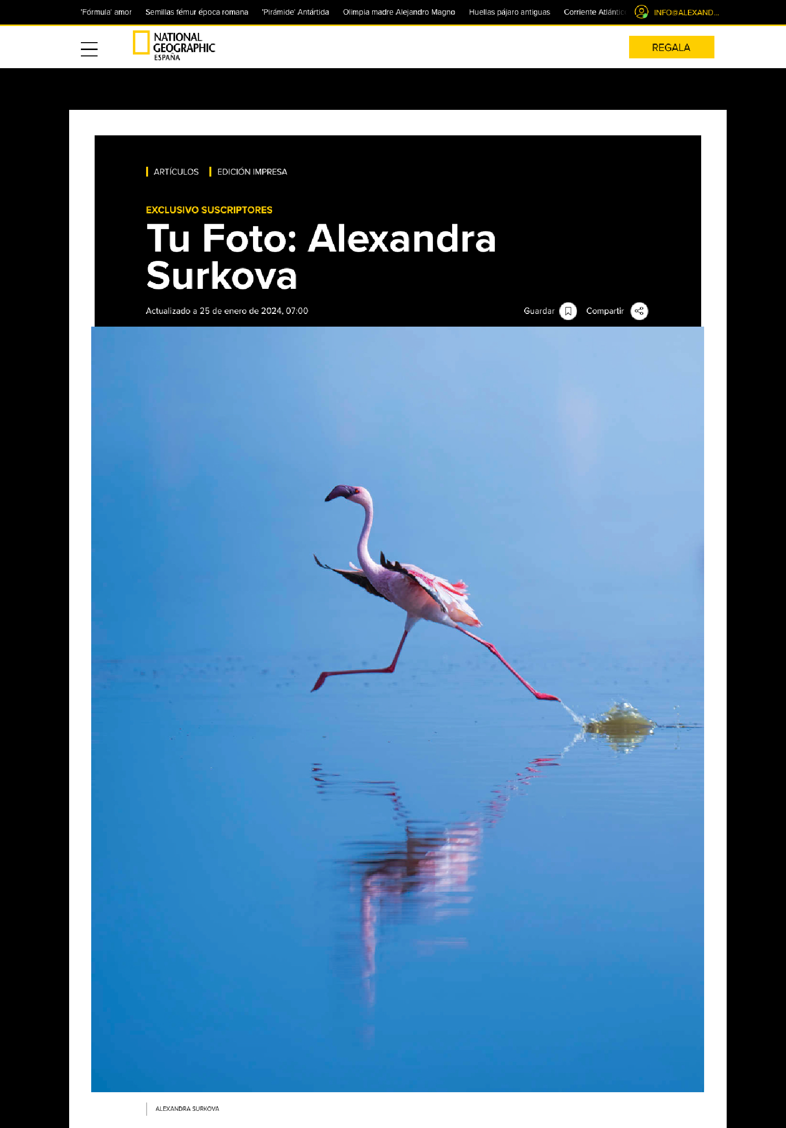 NATIONAL GEOGRAPHIC / SEE IMAGE