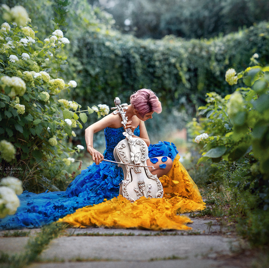 UKRAINIAN ROOTS. Art photographer in Amsterdam, the Netherlands Irina Dzhul