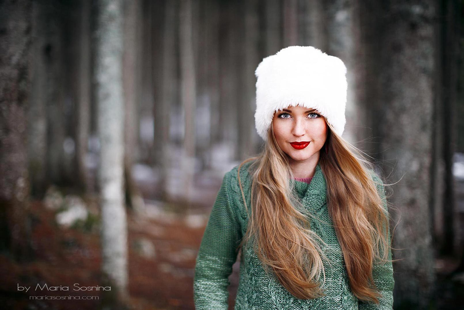 Svartsjøen i Montenegro om vinteren