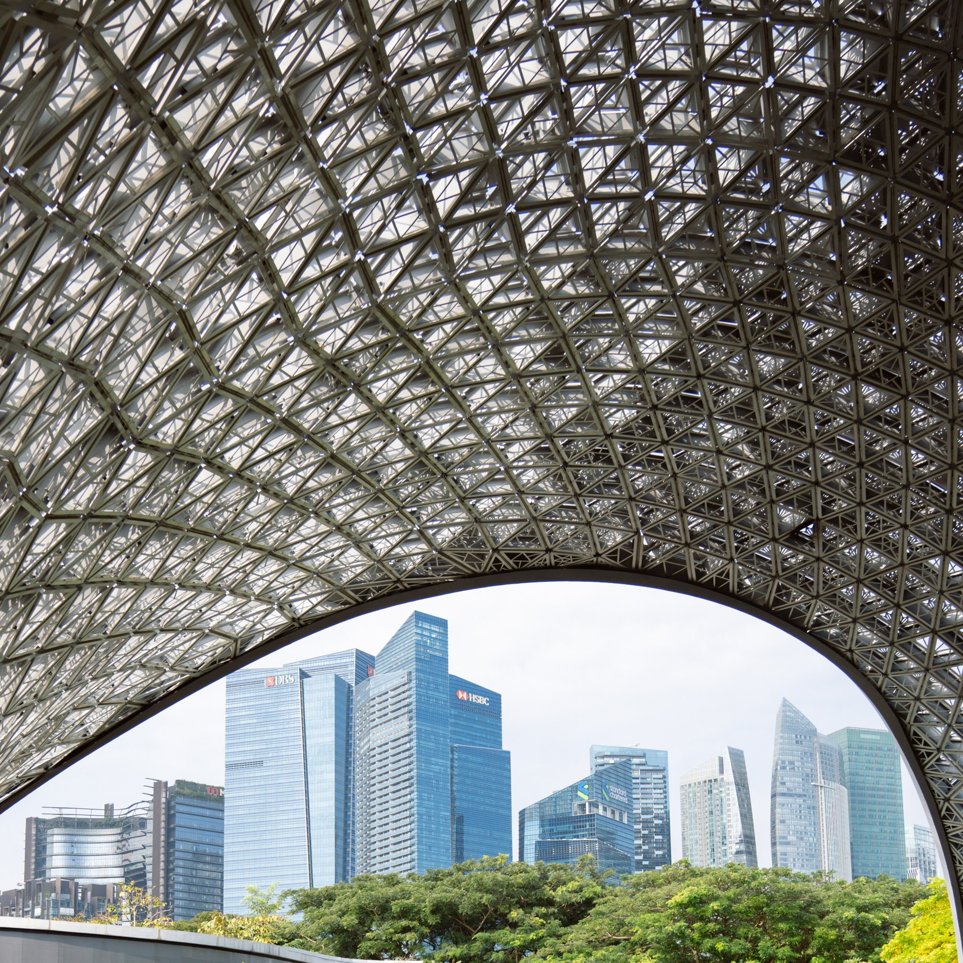 Gardens by the Bay. Dasha in Singapore