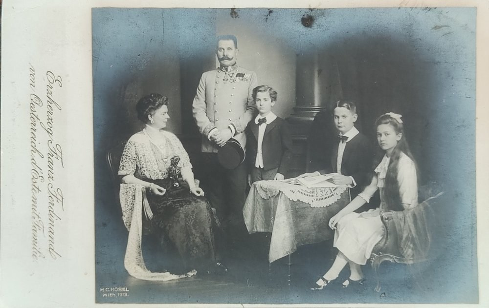 Vintage postcard: Princess Sophie Hohenberg. Photographer, collector of vintage postcards, and creator of stories at the intersection of the past and the personal. Irina Dainakova