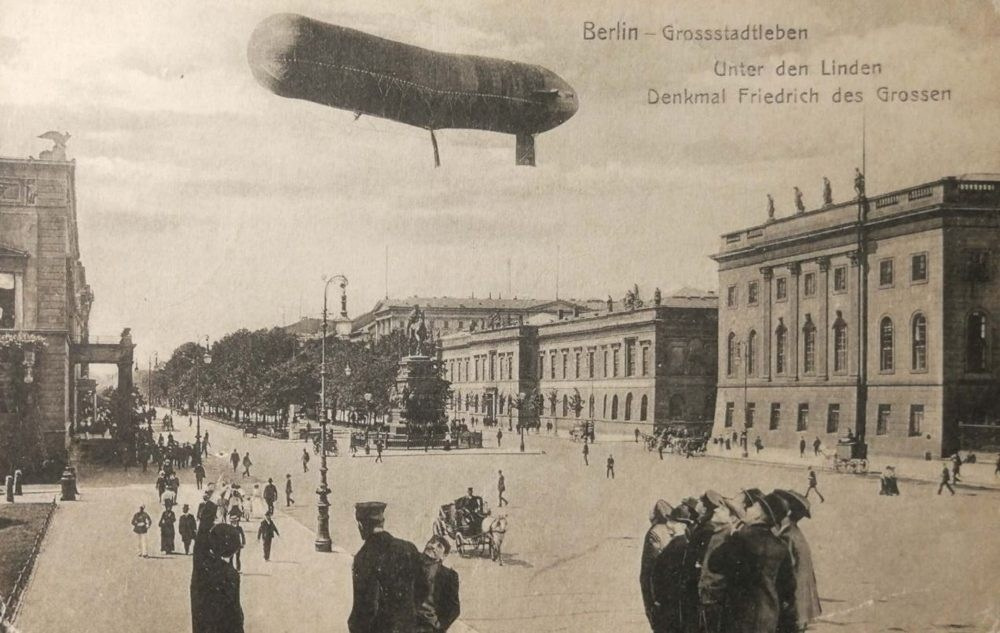 Старинная открытка: граф Цеппелин — вдохновитель дирижаблей. Фотограф, любитель винтажа, коллекционер винтажных открыток и создатель историй на пересечении прошлого и личного. Ирина Дайнакова