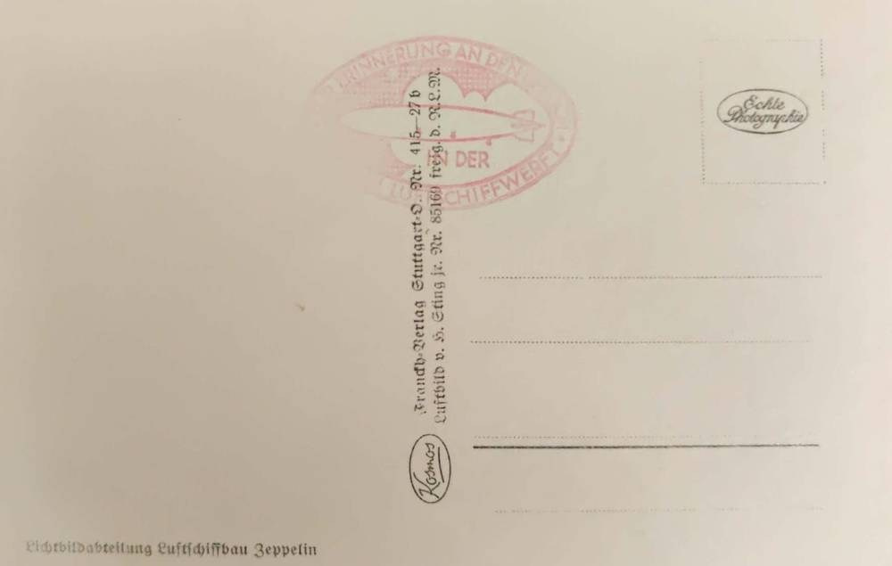 Vintage postcard: airship “Graf Zeppelin” and aviation history. Photographer, collector of vintage postcards, and creator of stories at the intersection of the past and the personal. Irina Dainakova