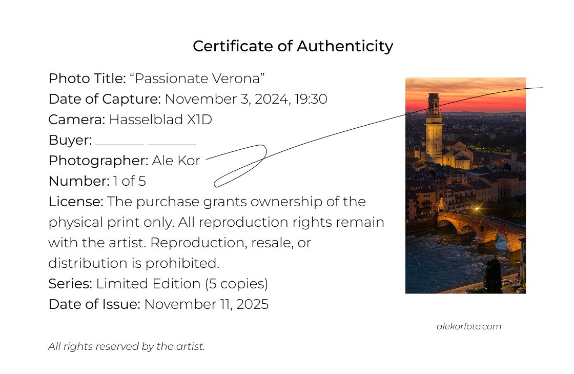 Certificate of Authenticity