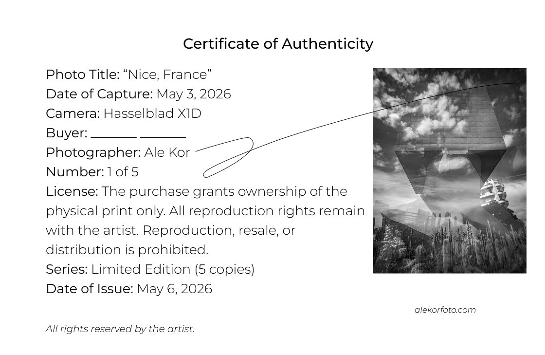Certificate of Authenticity