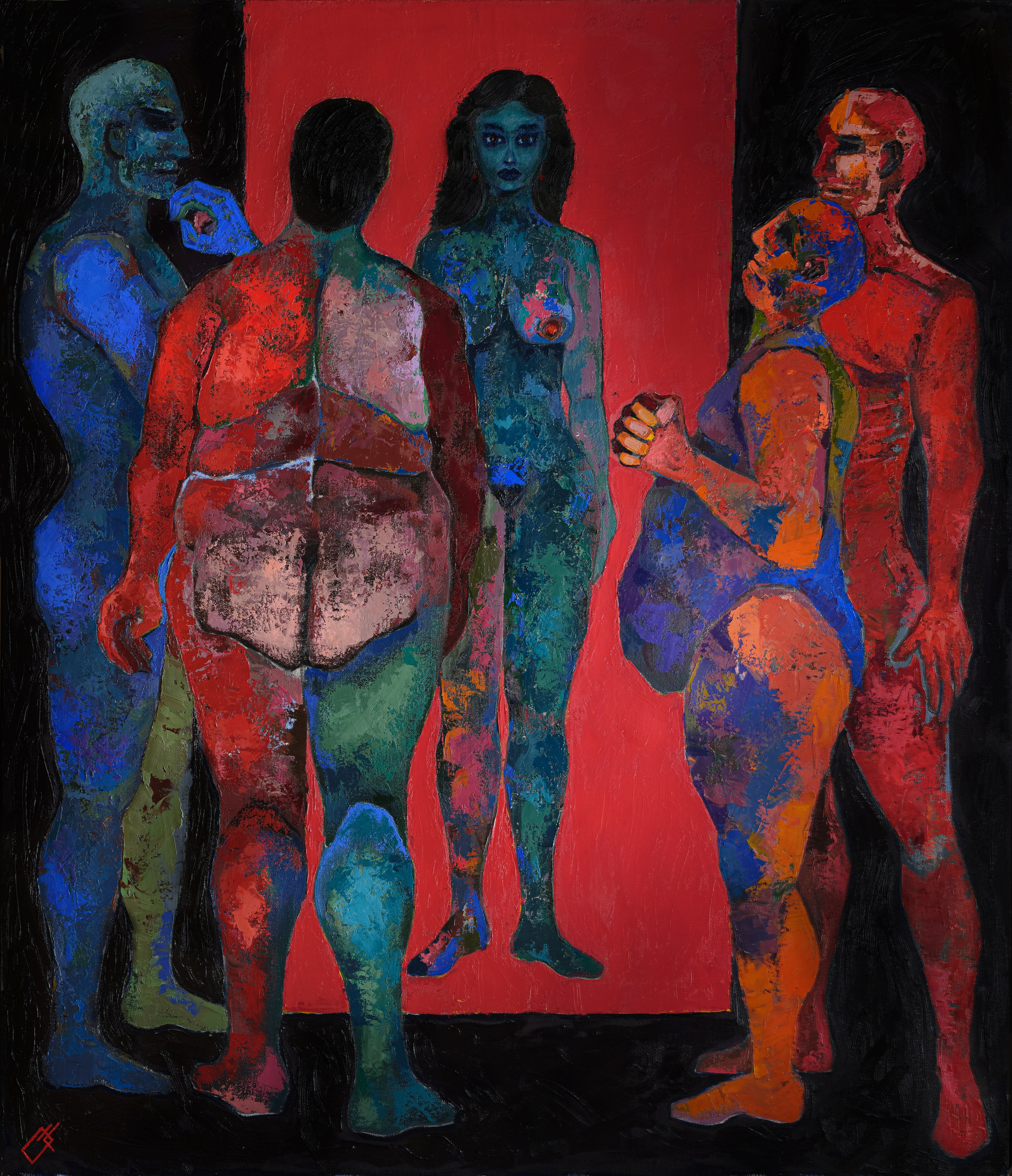 RED LIGHT DISTRICT. KAMRAN MAMMADOV ART