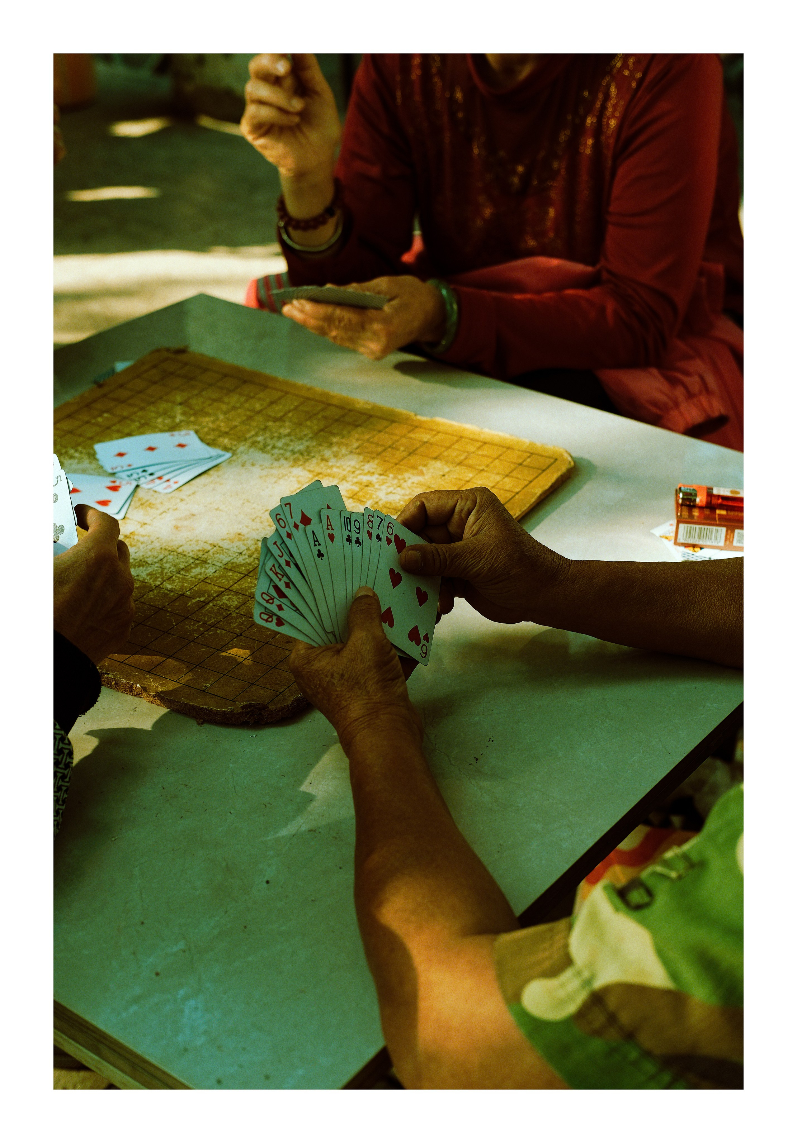 Cards Players, Lijiao Village, Guangzhou