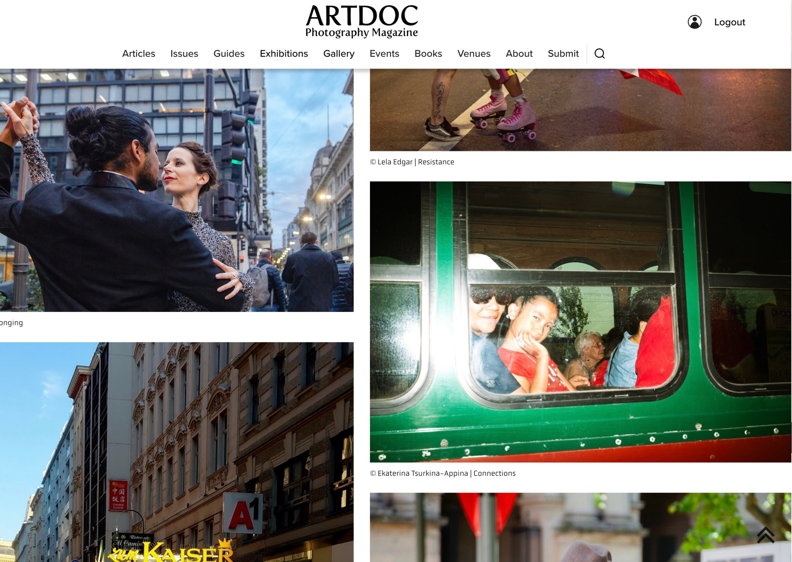ARTDOC MAGAZINE Online Exhibitions. Ekaterina Tsurkina-Appina Photography Canada