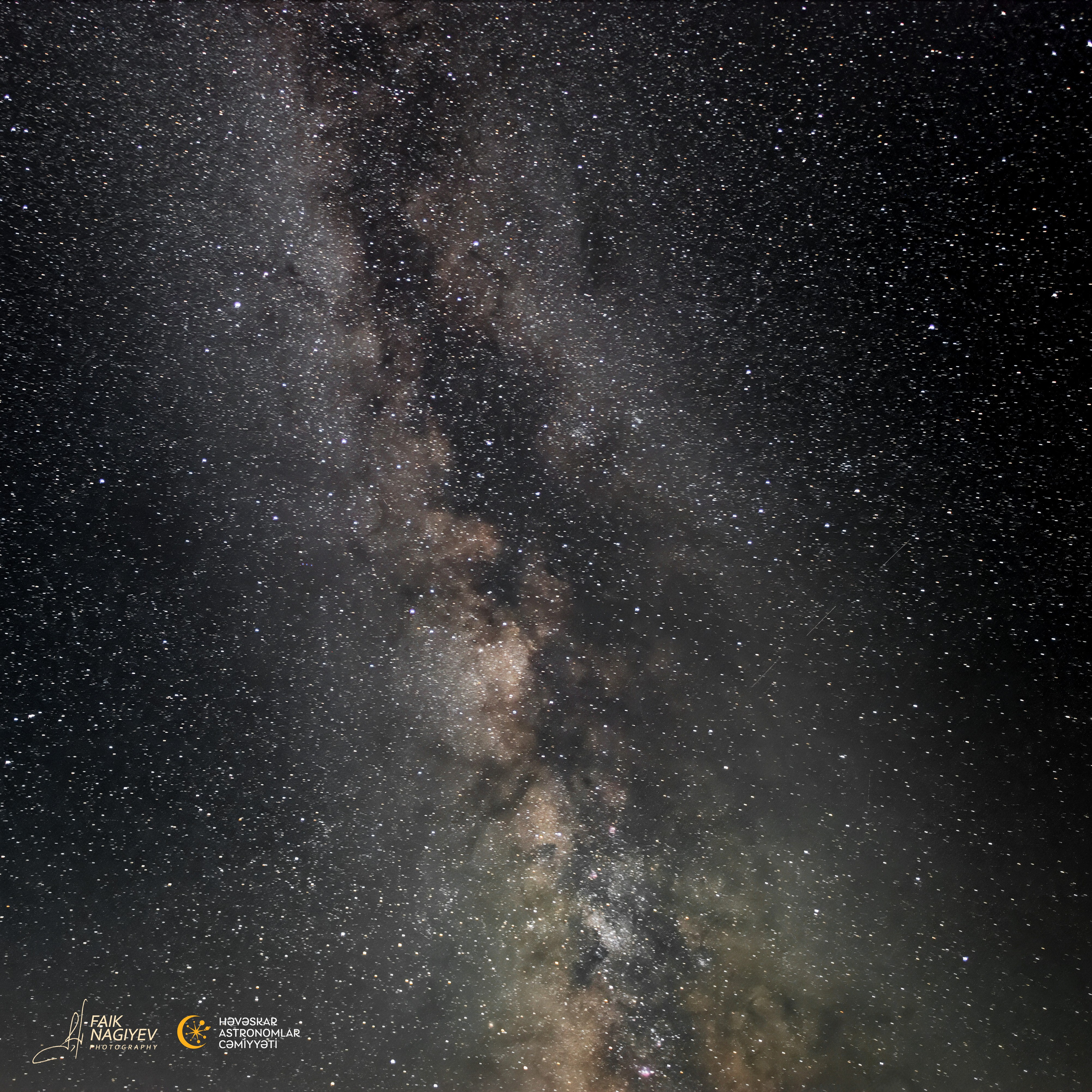 Süd Yolu (Samanyolu). Həvəskar Astronomlar Cəmiyyəti — Astronomy.az