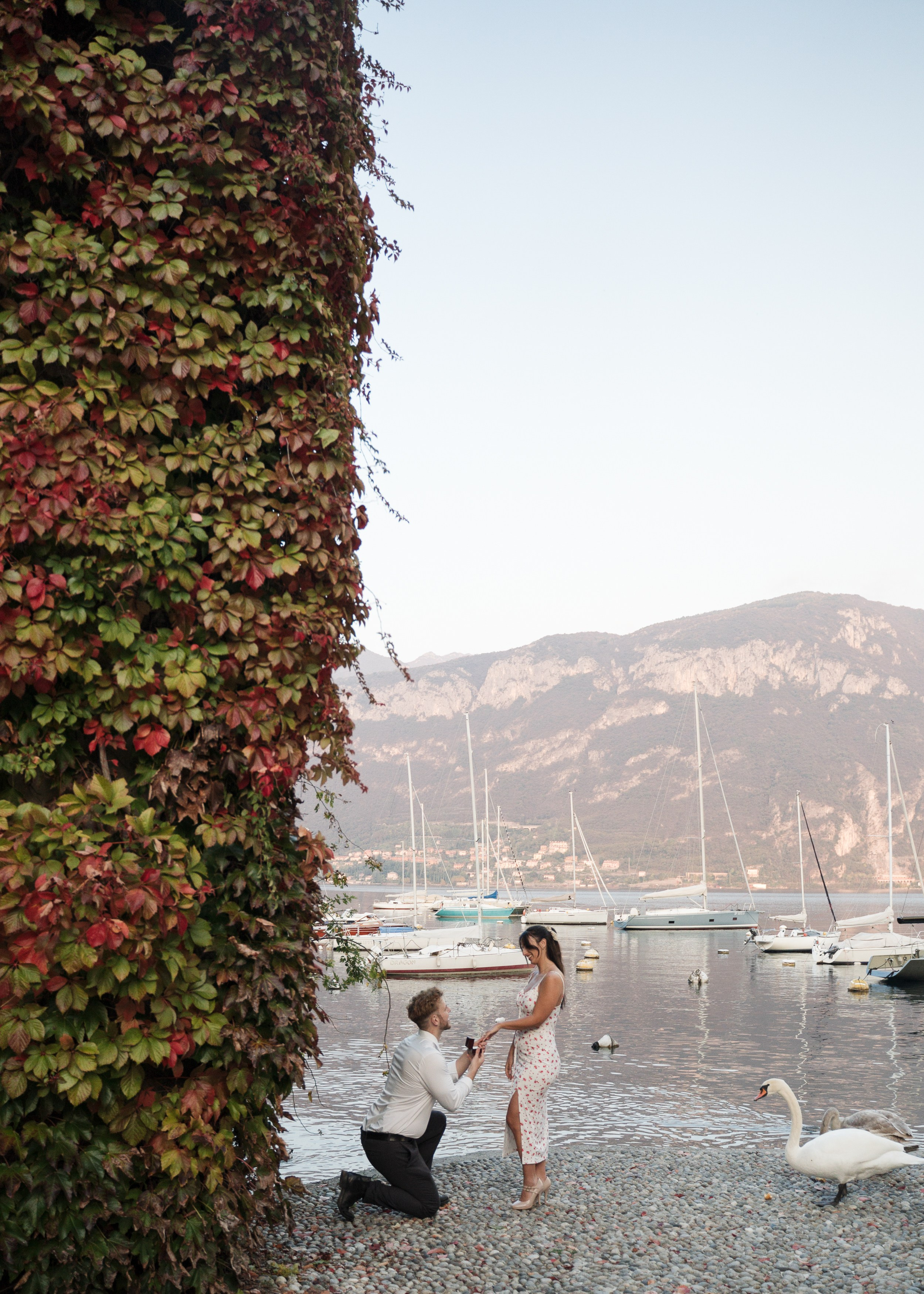 Lake Como Proposal Ideas. Proposal Photographer in Lake Como
