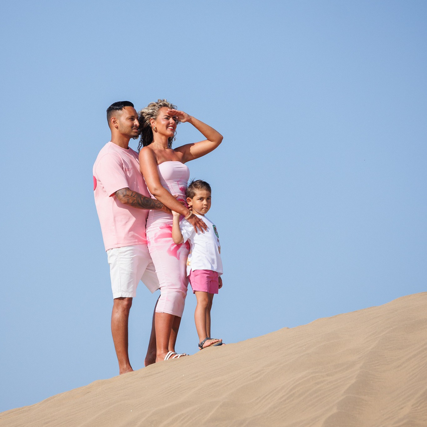 Family Photoshoot at Maspalomas Dunes and Beach. Профессиональный фотограф Гран Канария | slavik.fi