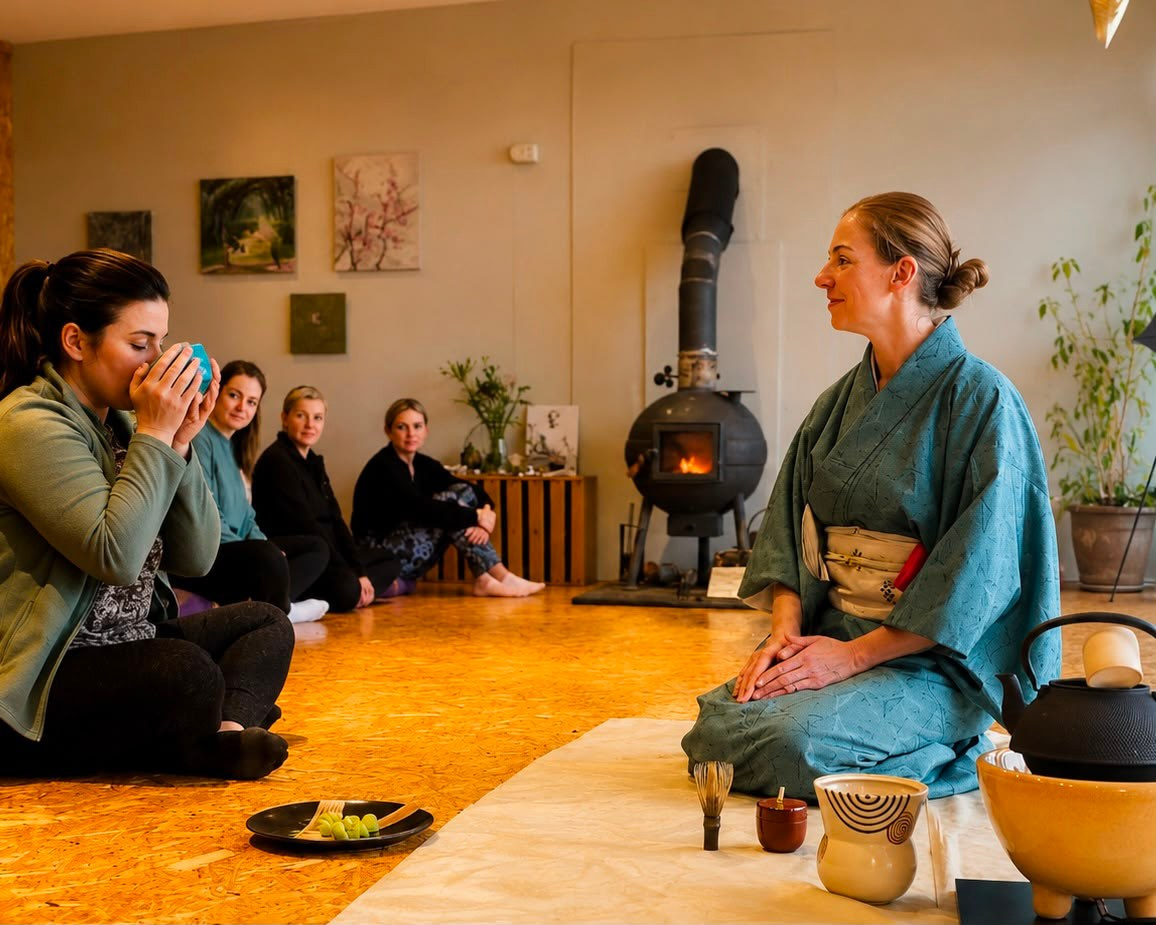 Japanese Tea Ceremony. Jackie Suginaga