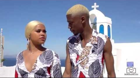 Couple’s Romantic Adventure in Santorini | Love & Travel Goals. Photographer in Santorini SokoLOVE Alex| Flying Dress Santorini