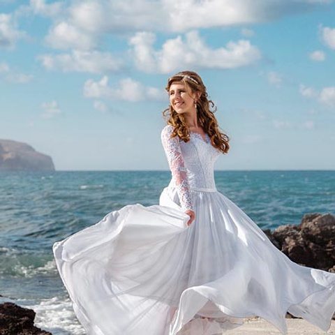 Отзывы наших клиентов. Свадьбы в Греции на Крите и Санторини, фотограф — Екатерина Романова