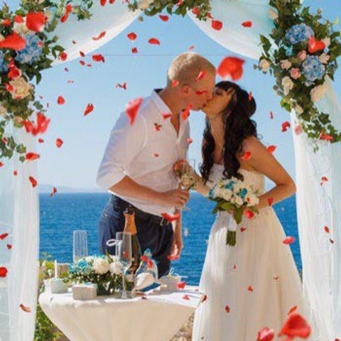 Отзывы наших клиентов. Свадьбы в Греции на Крите и Санторини, фотограф — Екатерина Романова