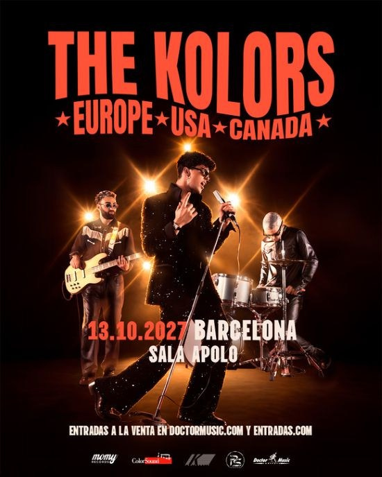 The Kolors to Bring Their 2027 International Tour to Barcelona | FOTKAI