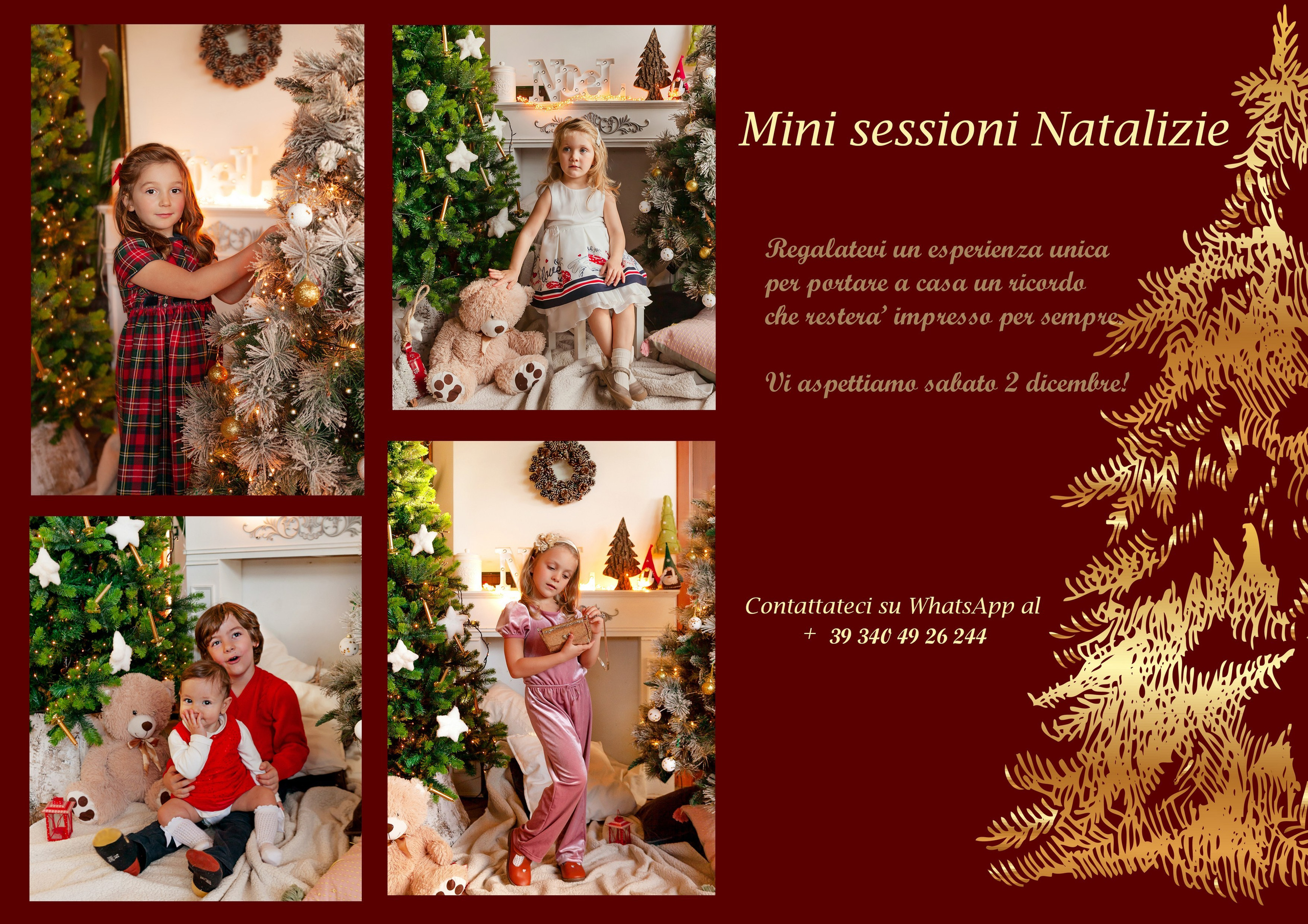 Xmas Event. Professional photographer based in Rome
