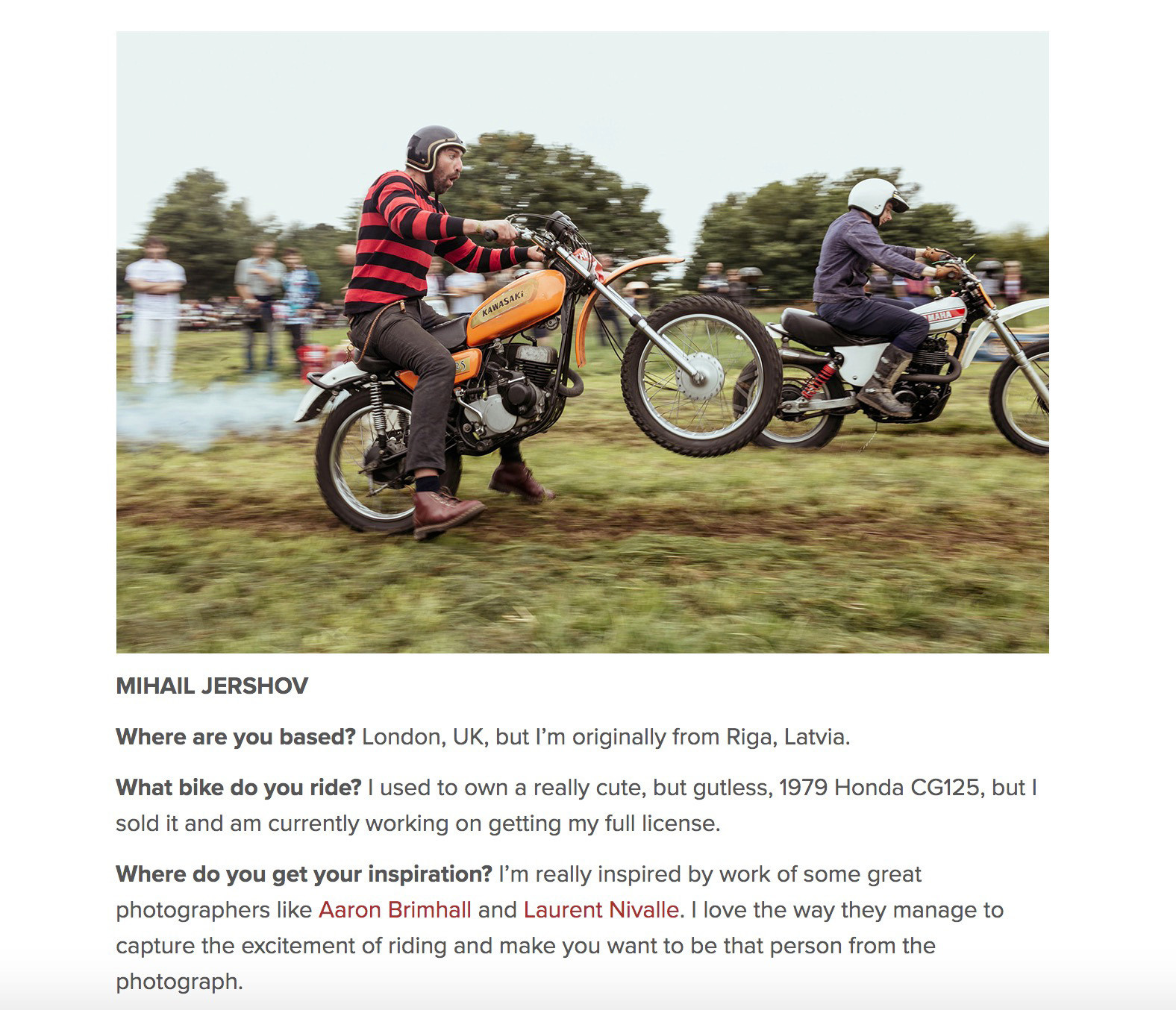 Publications. Automotive photographer based in London