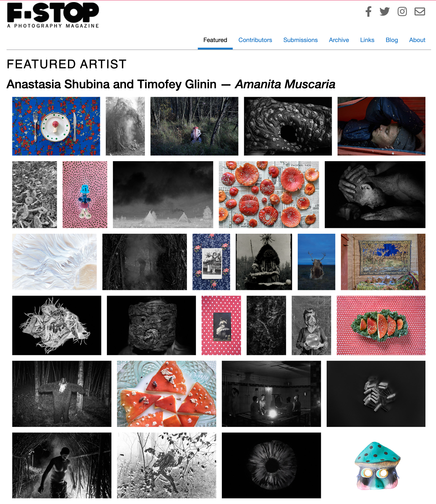 Tearsheets. GLISH ART — Timofey Glinin & Anastasia Shubina