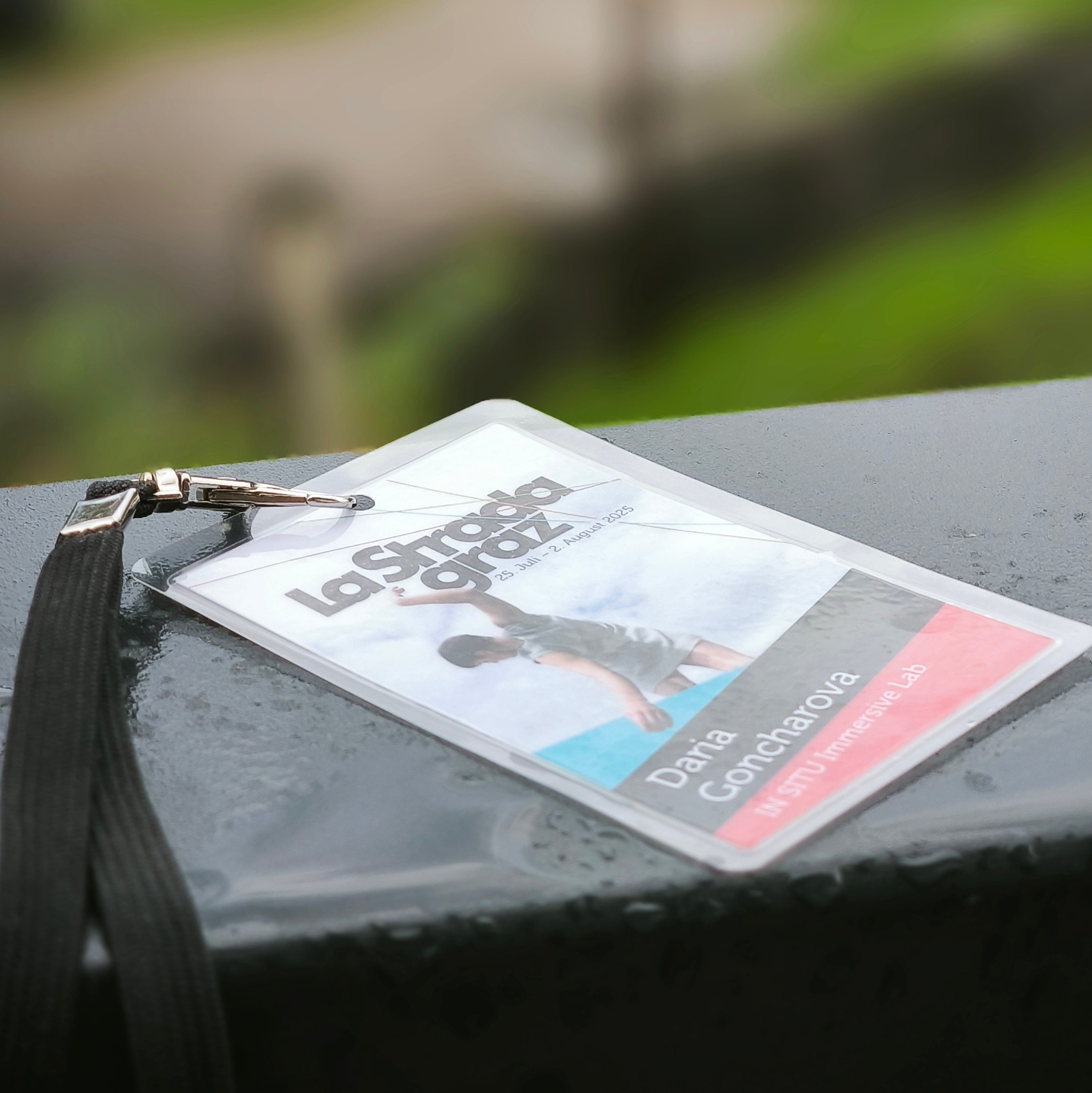 Participation in an Immersive Lab during the La Strada festival in Graz. Daria Goncharova / Conceptual artist