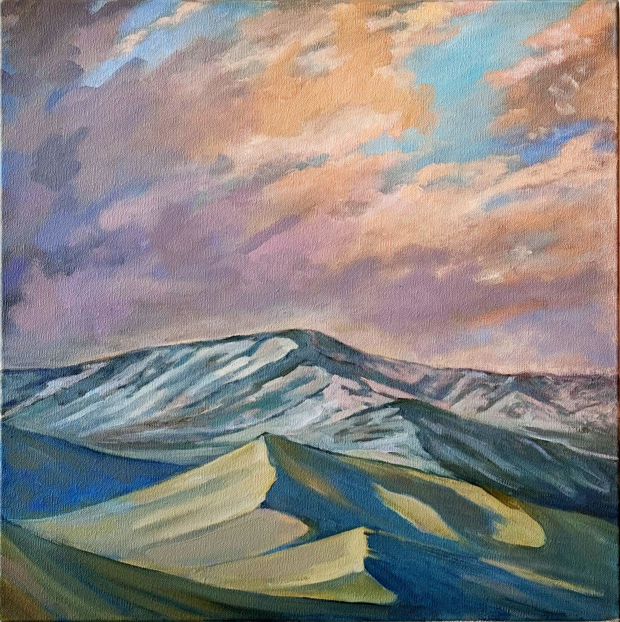 «Сердце гор» (2025). Художник живописец Савелова Ольга