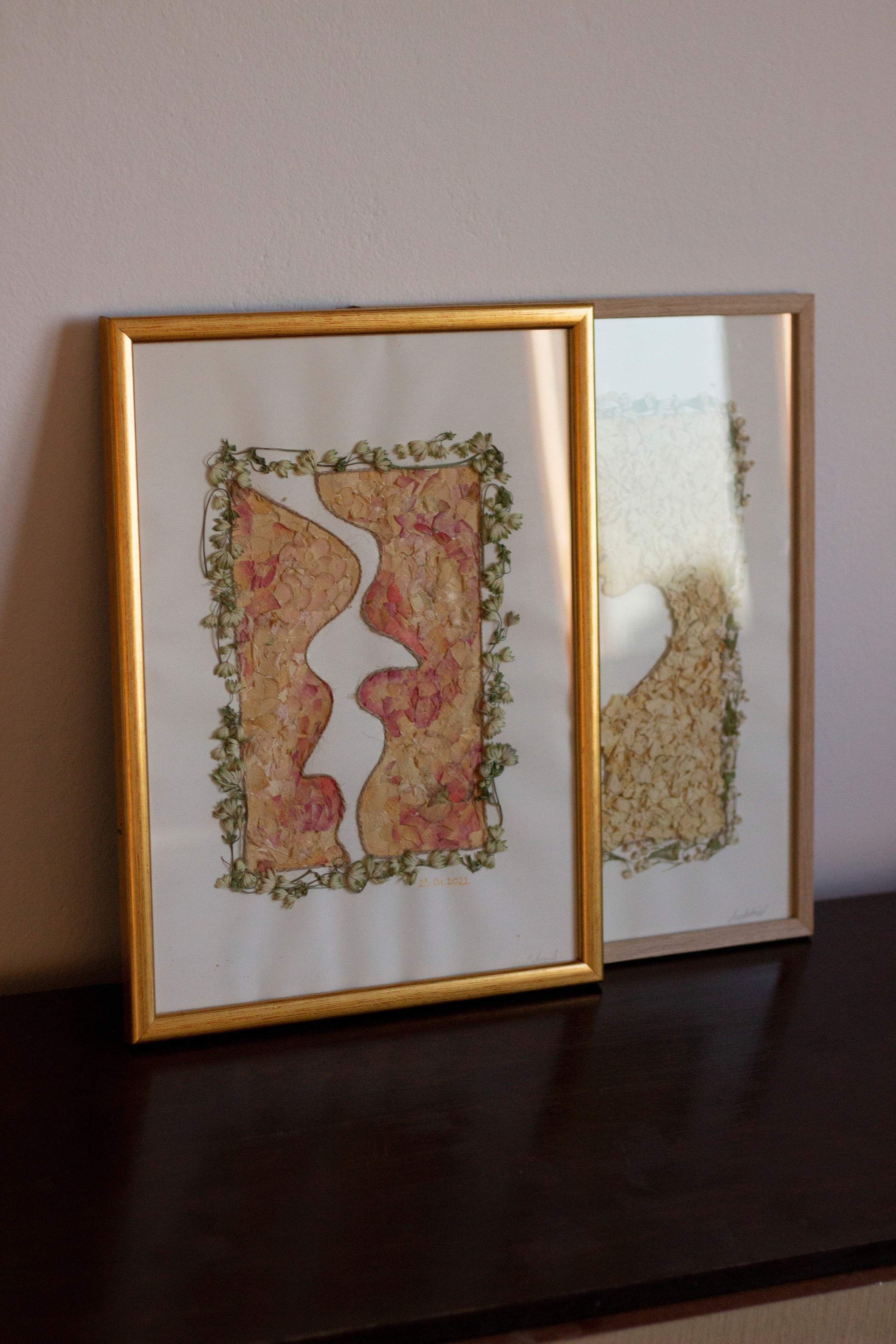 Očuvanje vjenčanog buketa. Herbarij studio