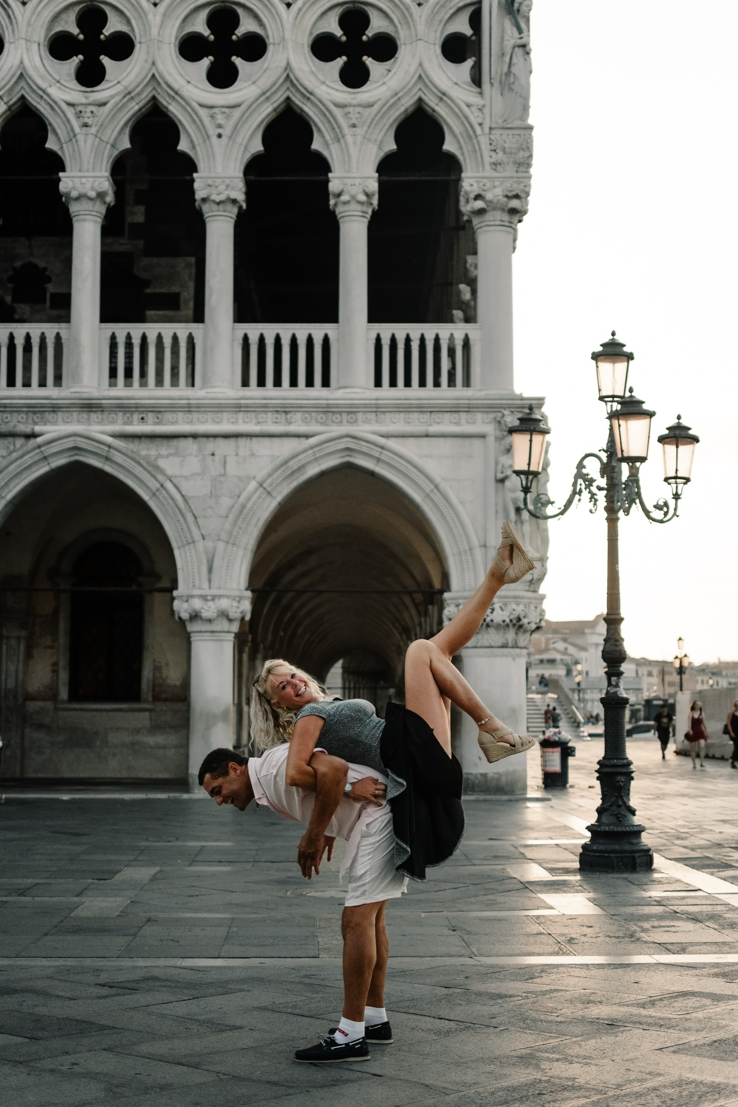 Gerald and Cecilia. Photographer in Venice, Italy. Yana Zotova