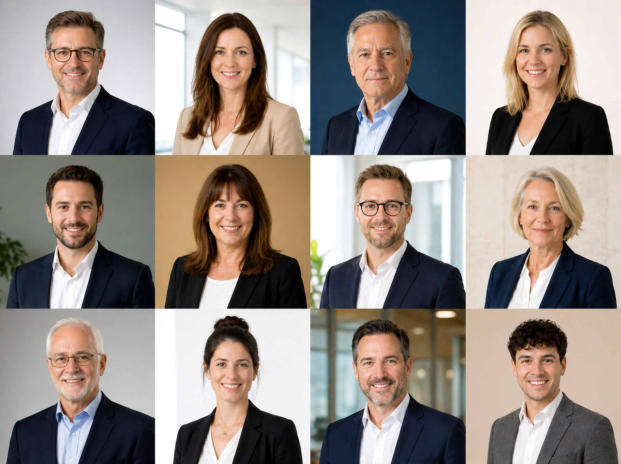 Teamfotografie Mühlhausen - Gruppen-Business-Portraits von LAV Fotostudio