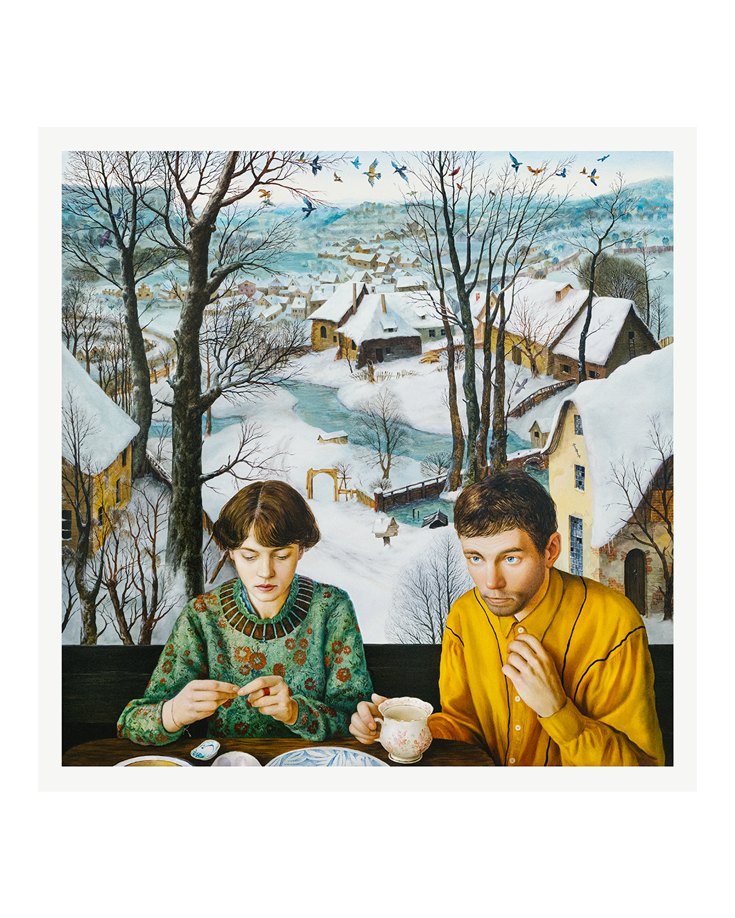 Teatime with Bruegel. ELEN BEZHEN