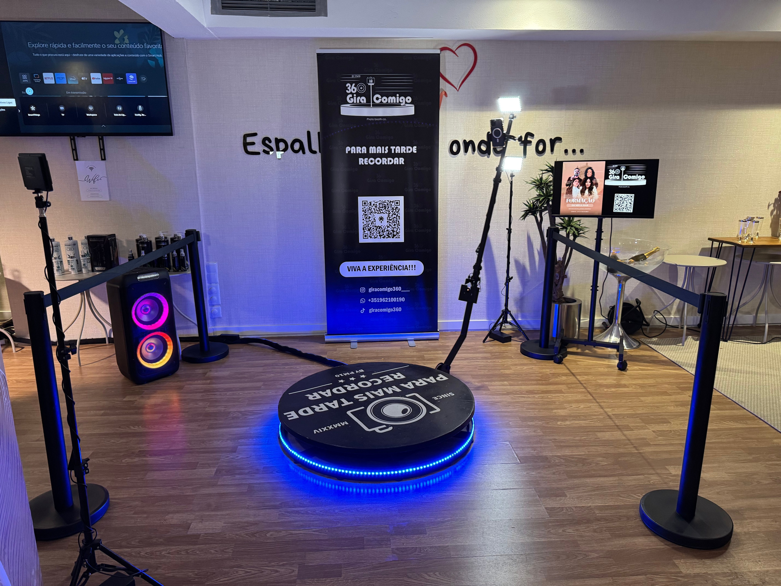 Retratos, eventos e Desporto