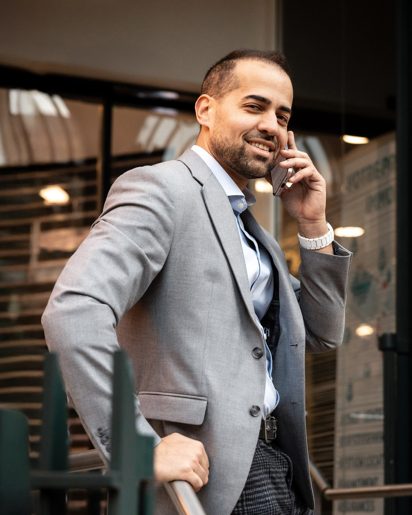 Portrait professionnel d’un entrepreneur lors d’une séance de personal branding à Toulouse