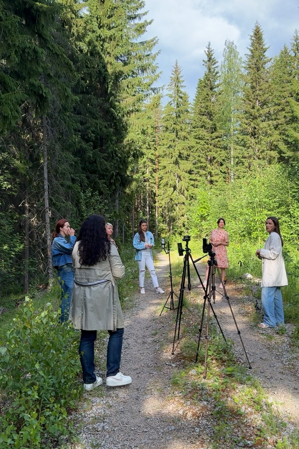 Poseerausworkshop. Valokuvaaja Lahti, Helsinki Elena Salonen